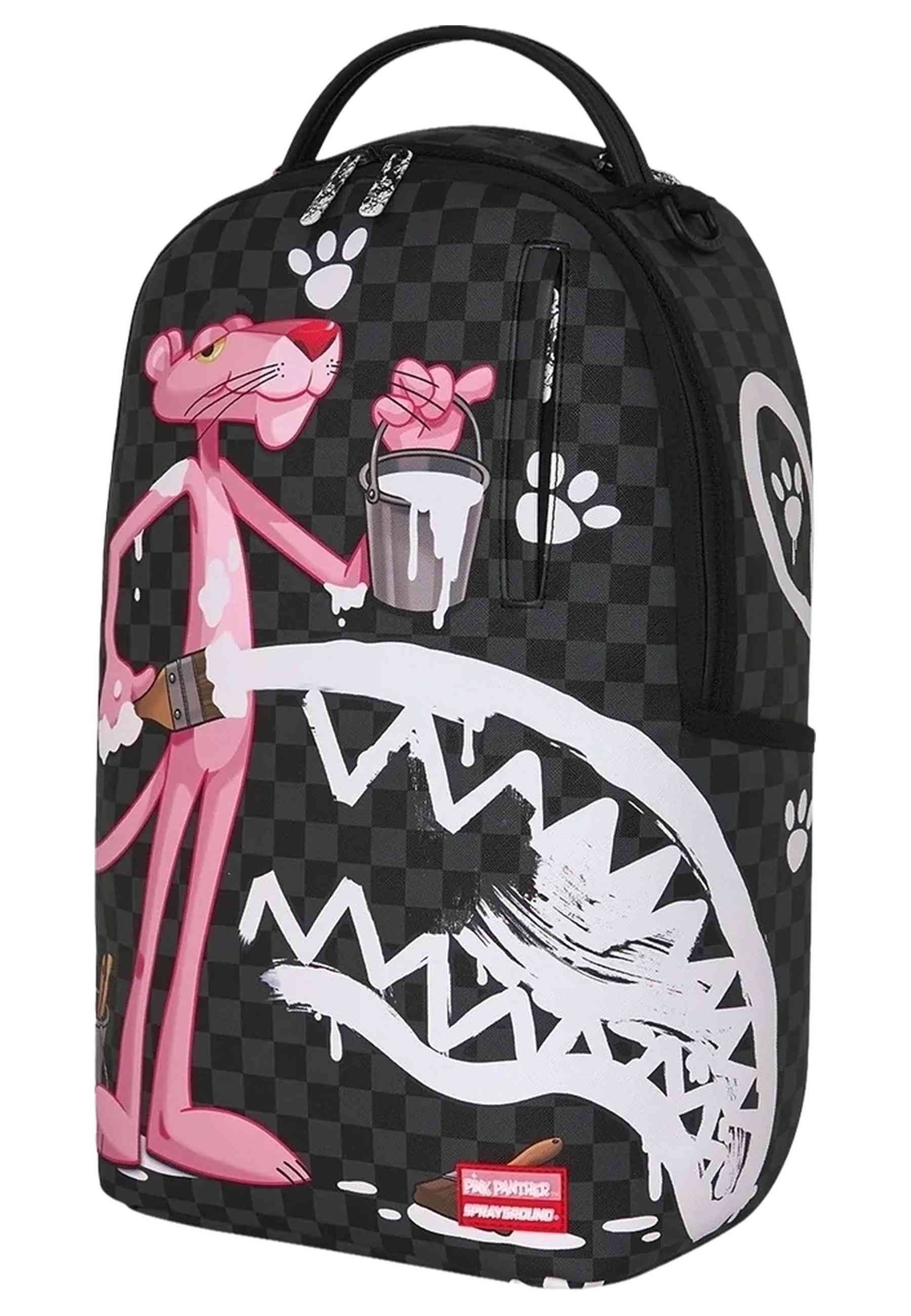 MOCHILA SPRAYGROUND NEGRA PINK PANTHER PAINTING BACKPACK