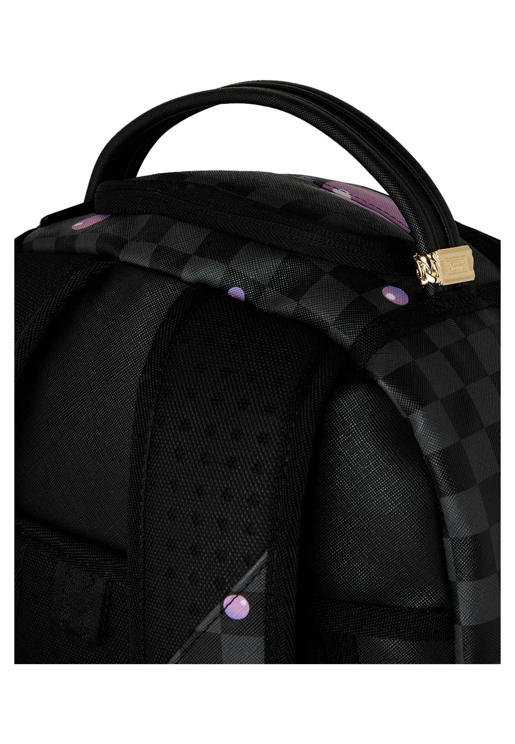 MOCHILA SPRAYGROUND NEGRA PURPLE SLIME TAKEOVER BACKPACK