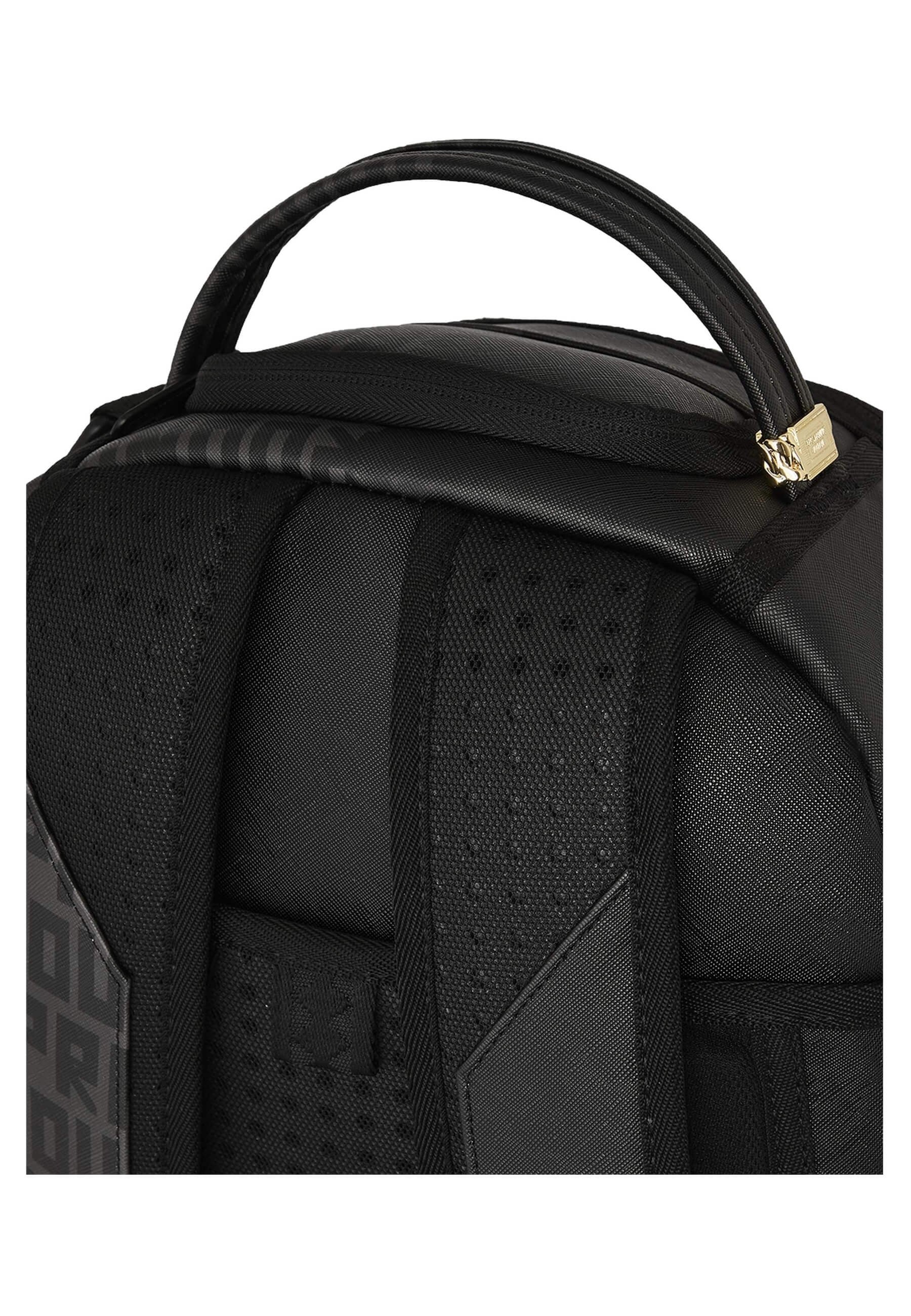 MOCHILA SPRAYGROUND NEGRA SHARK CENTRAL SPLIT INFINITY DLXSV BACKPACK