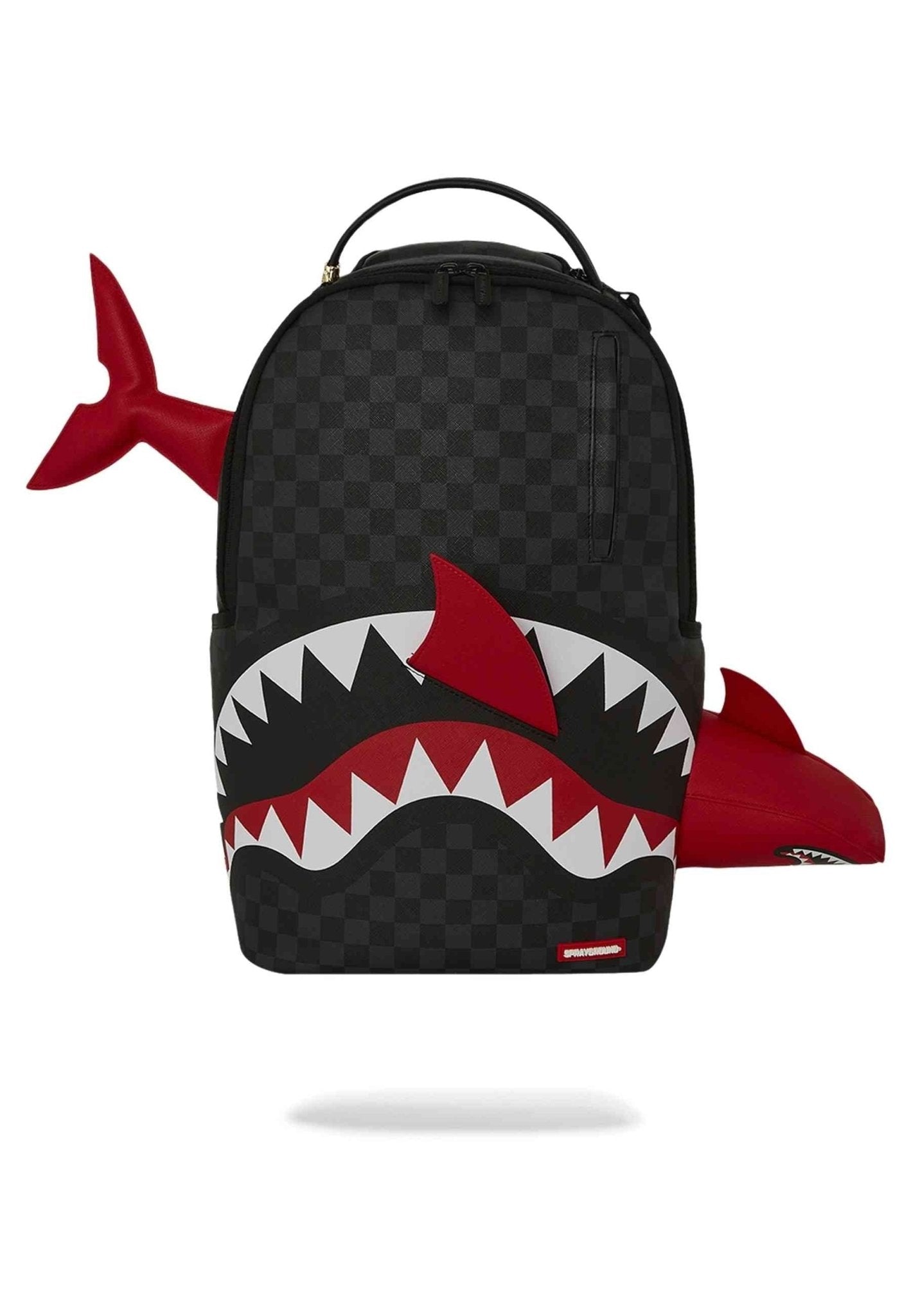 MOCHILA SPRAYGROUND NEGRA SHARK SMASHED THROUGH DLX BACKPACK - AREA ZERO