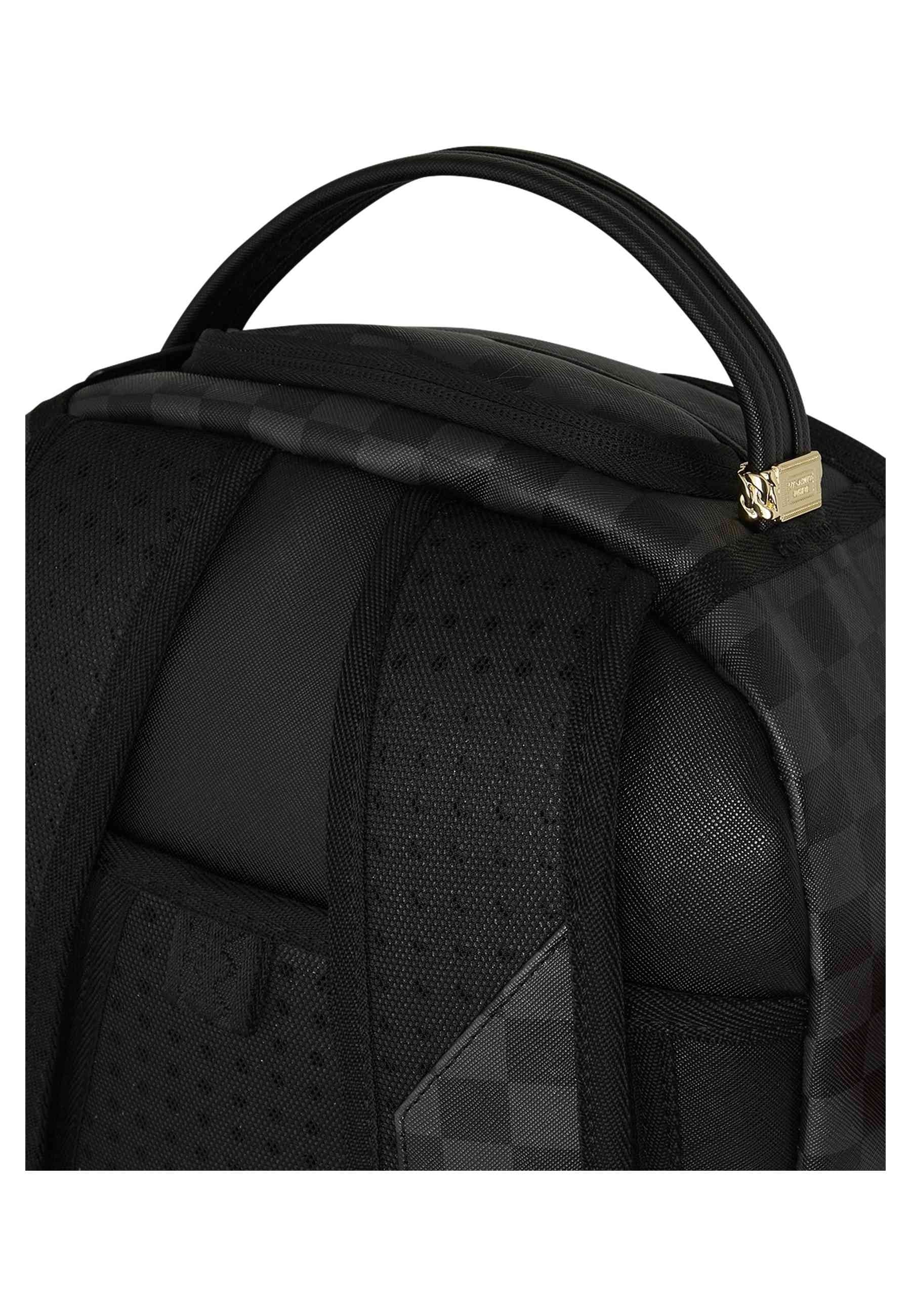 MOCHILA SPRAYGROUND NEGRA SHARK SMASHED THROUGH DLX BACKPACK