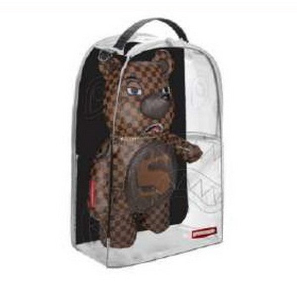MOCHILA SPRAYGROUND TRANSPARENTE CLEAR BEAR DLX BACKPACK