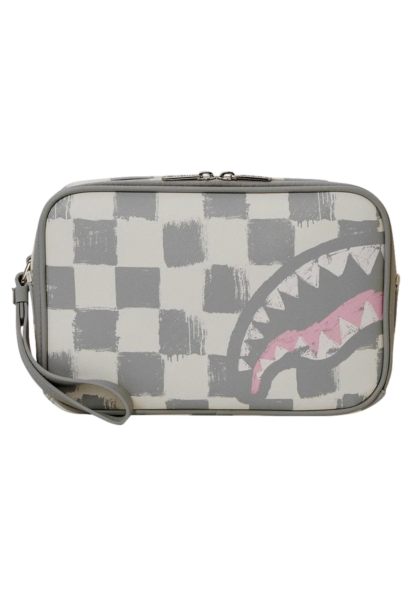NECESER SPRAYGROUND BLANCAO VANQUISH CREAM TOILETRY BAG - AREA ZERO