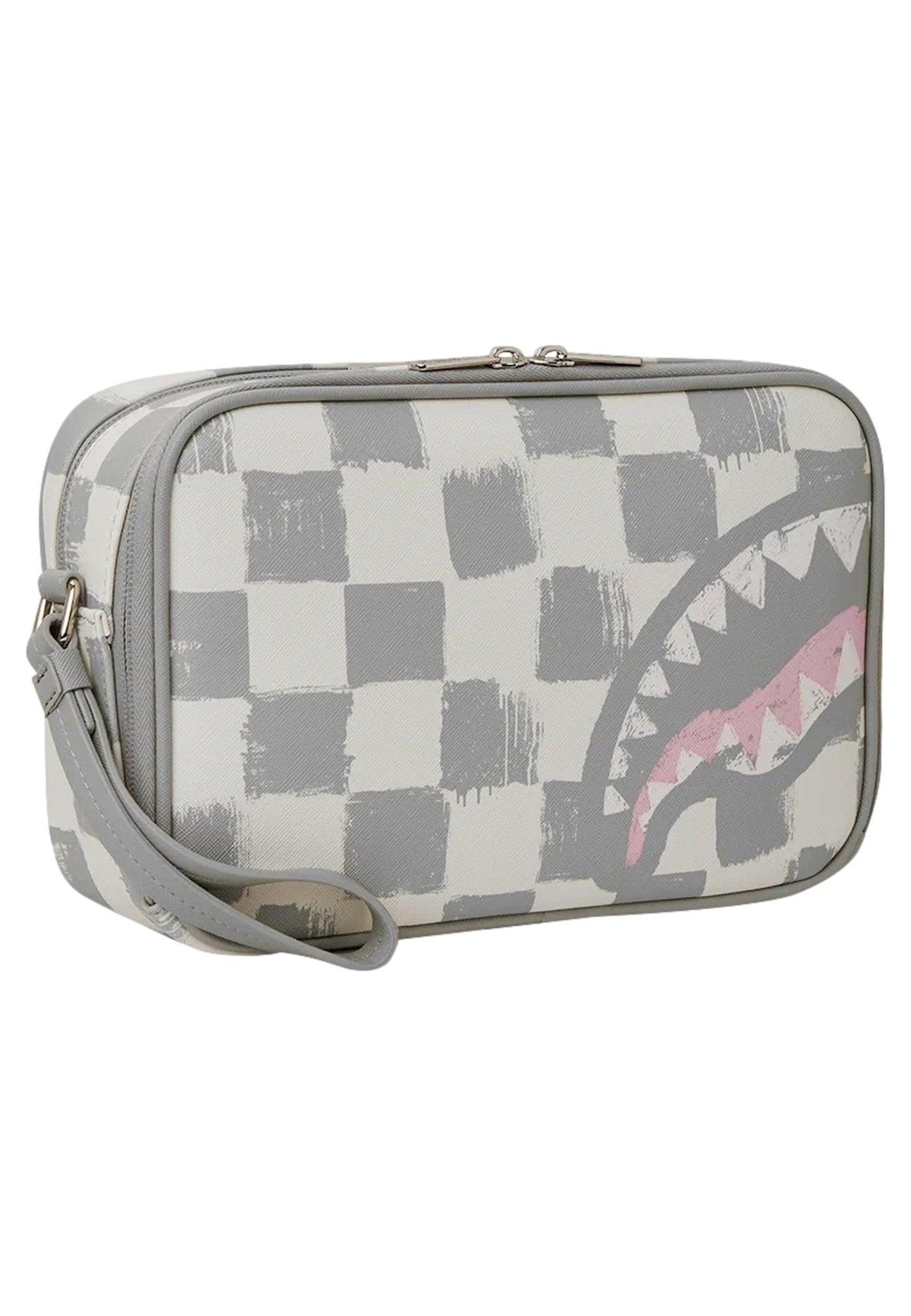 NECESER SPRAYGROUND BLANCAO VANQUISH CREAM TOILETRY BAG - AREA ZERO