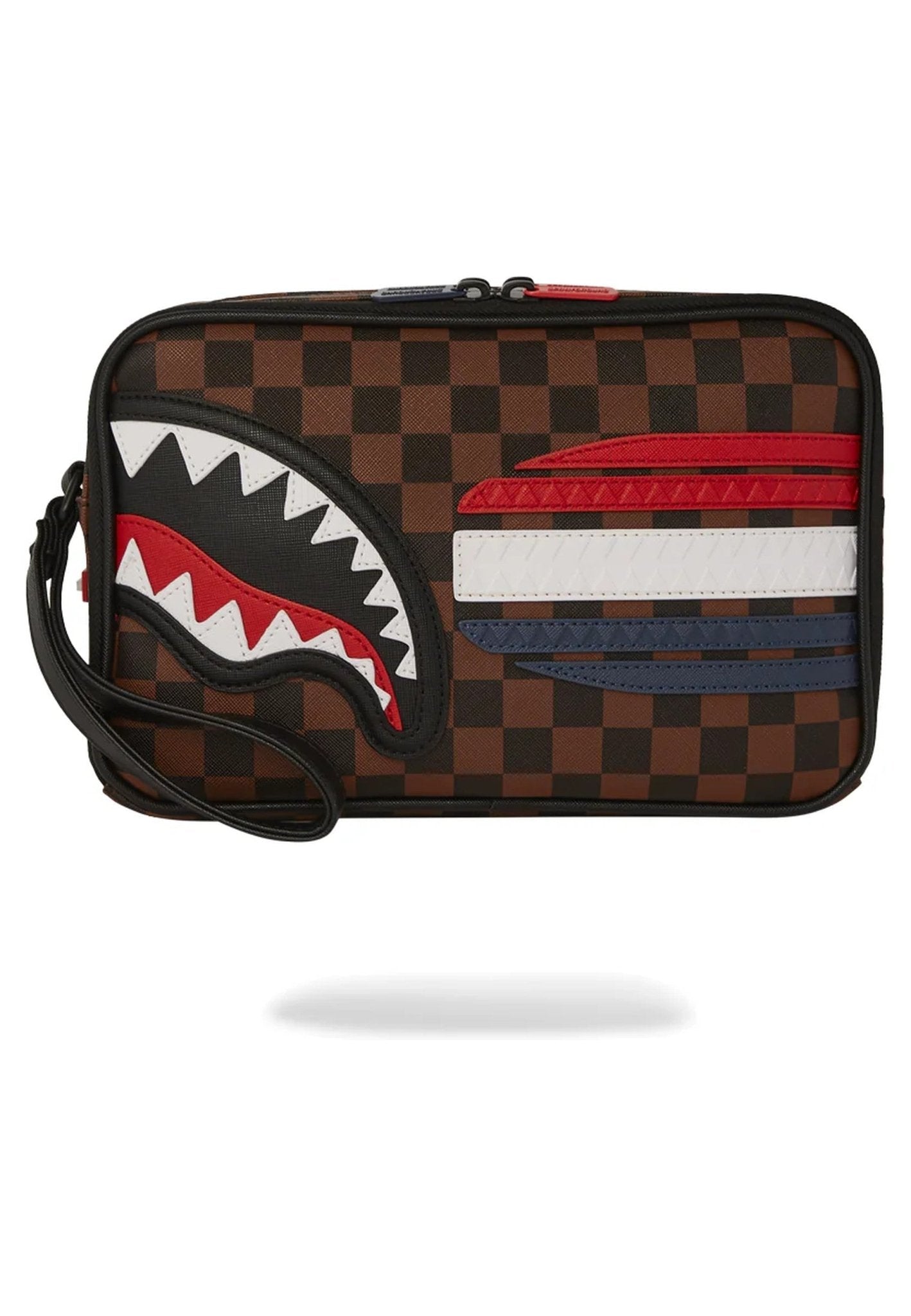 NECESER SPRAYGROUND MARRON MACHINE FRANCAISE TOILETRY - AREA ZERO