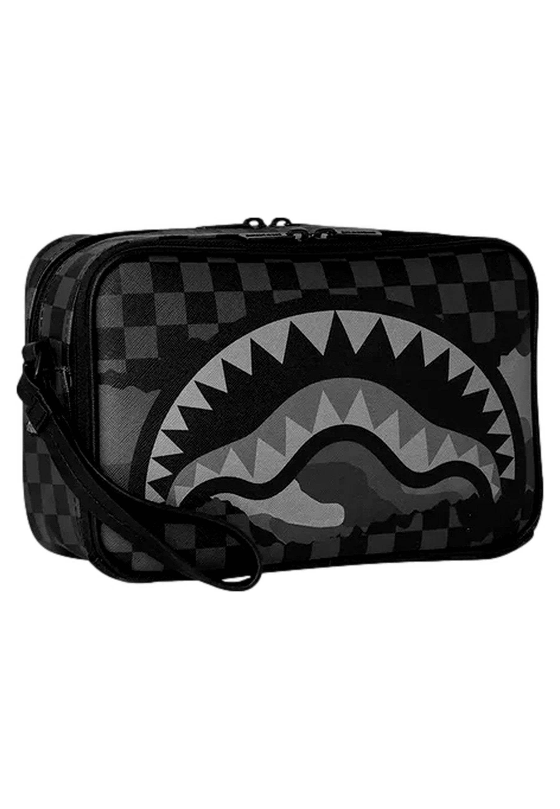 NECESER SPRAYGROUND NEGRO SPLIT UP CAMO TEAR TOILETRY BRICK
