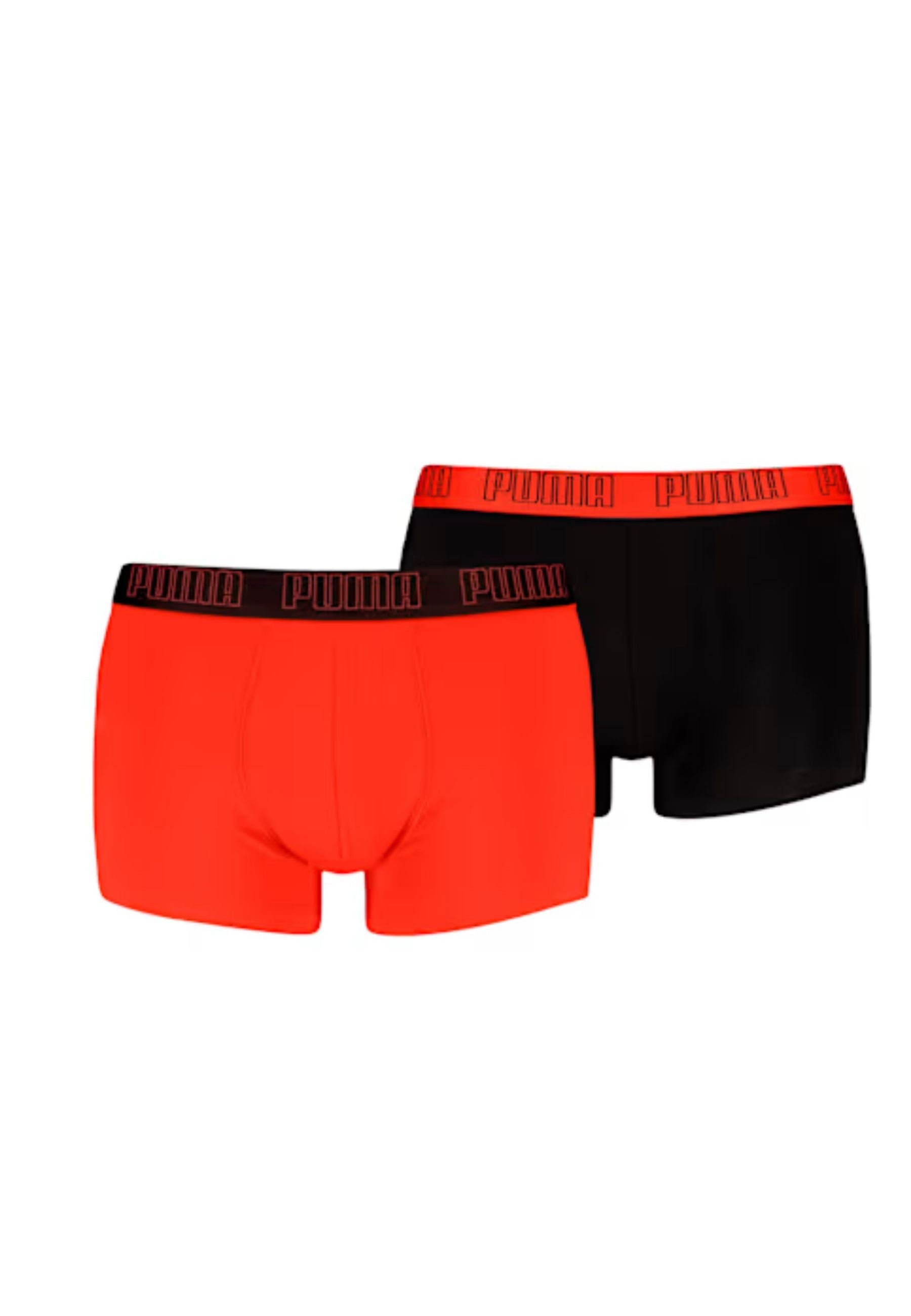 BIPACK BOXERS PUMA NARANJA/NEGROS EVERYDAY MEN TRUNK