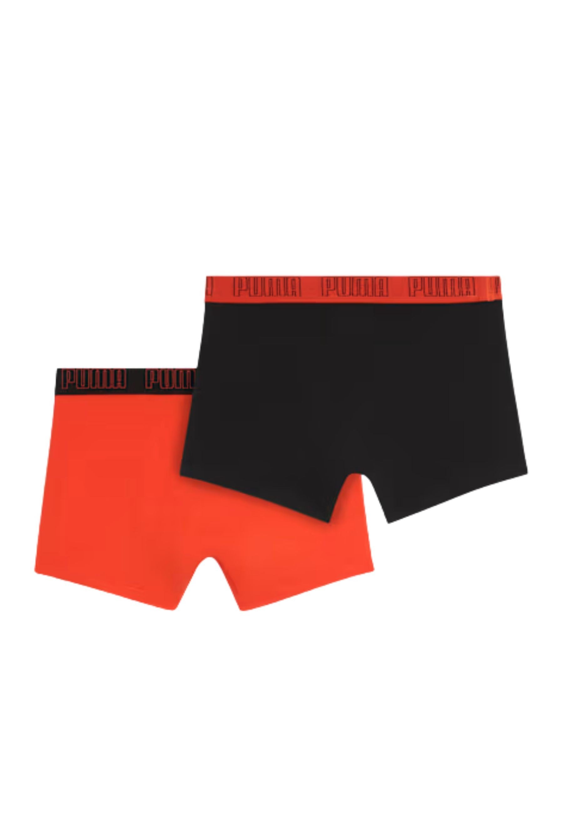 BIPACK BOXERS PUMA NARANJA/NEGROS EVERYDAY MEN TRUNK