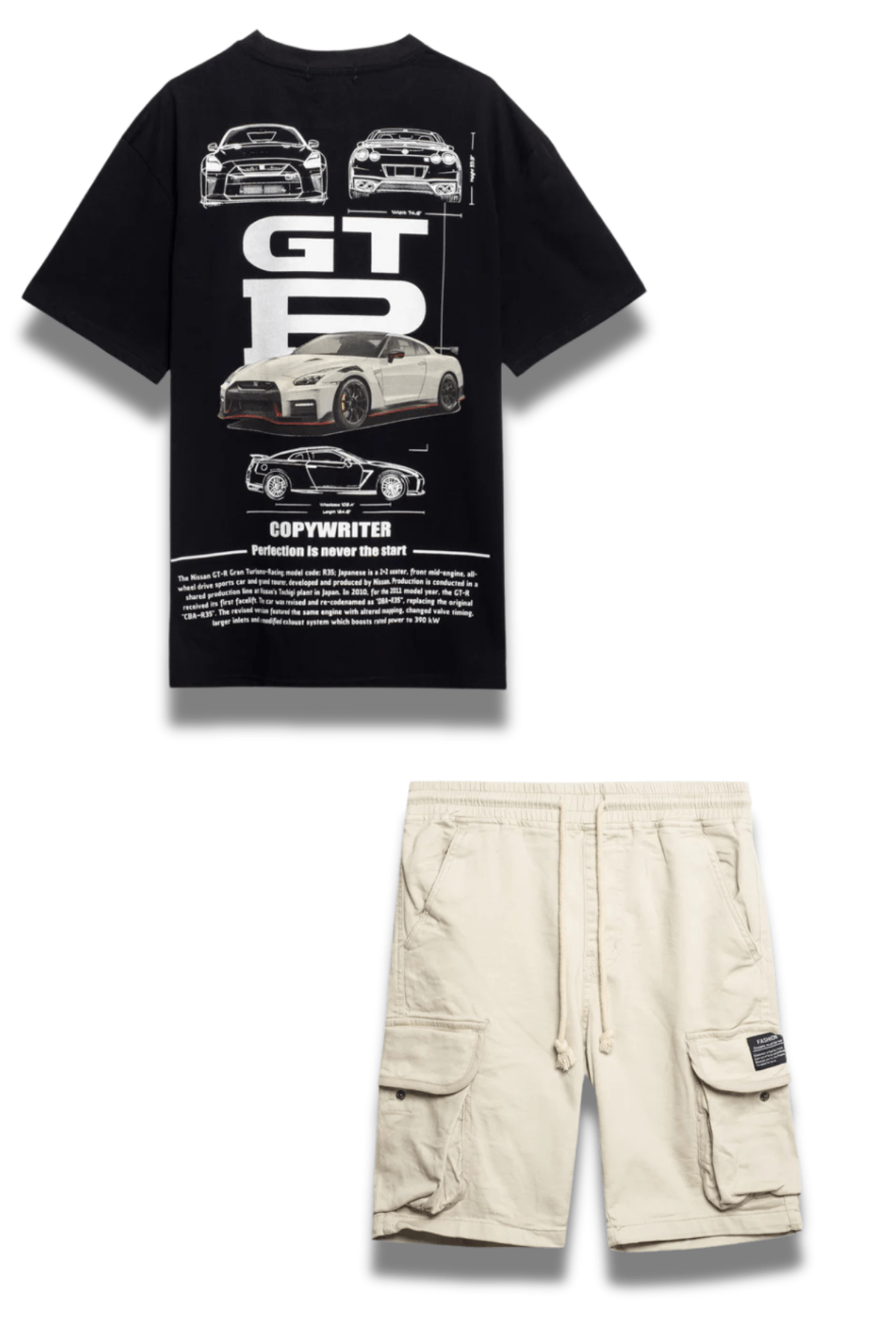 PACK AZ | GTR (NEGRO/CRUDO) - AREA ZERO