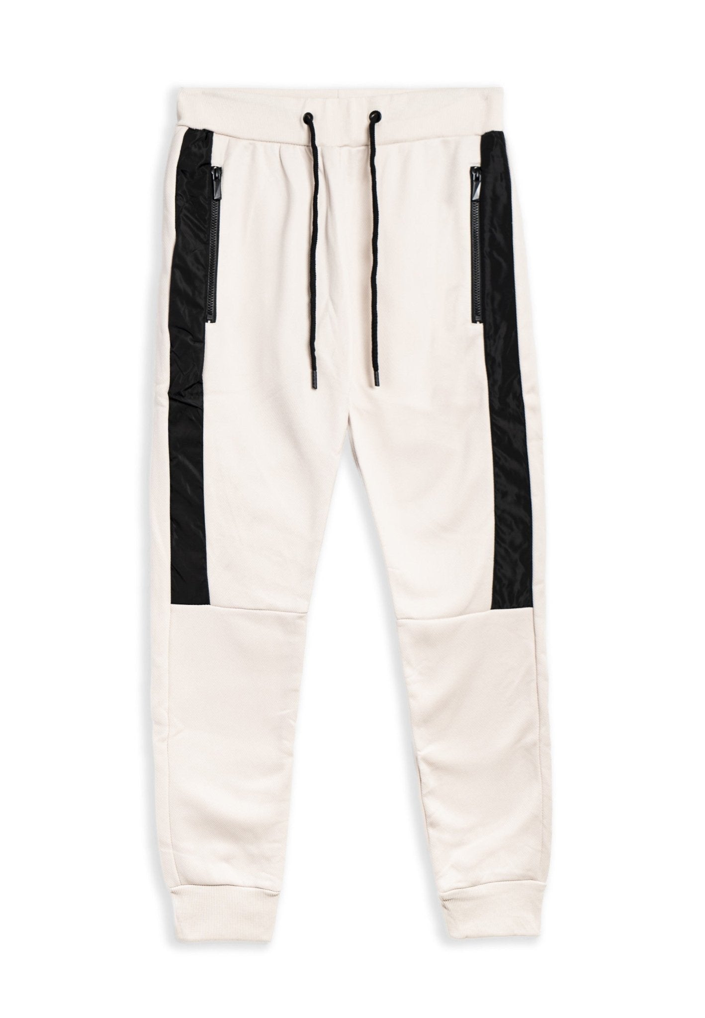 PANTALON BEIGE SIDE TAPE PANT - AREA ZERO