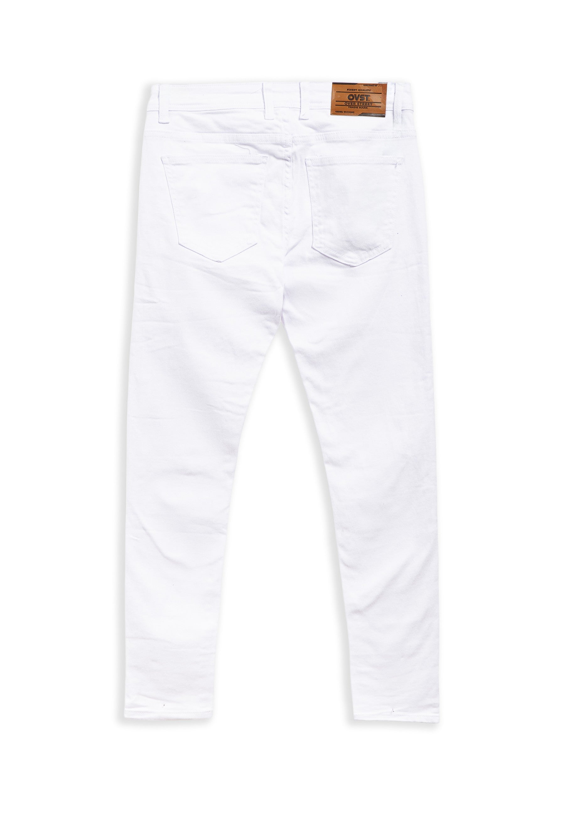 PANTALON BLANCO SLIM FIT BASIC PANT