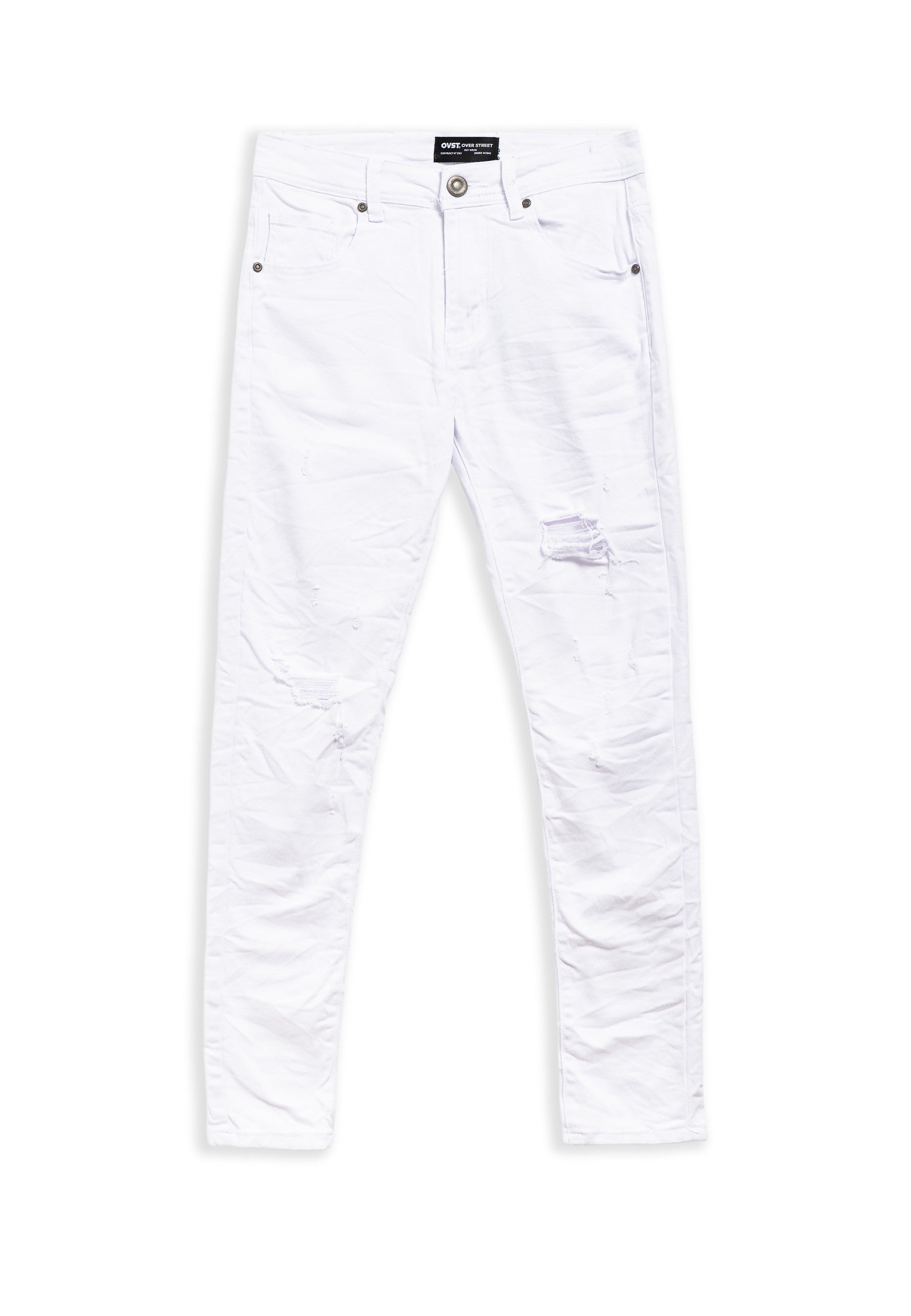 PANTALON BLANCO SLIM FIT SOFT BROKES PANT