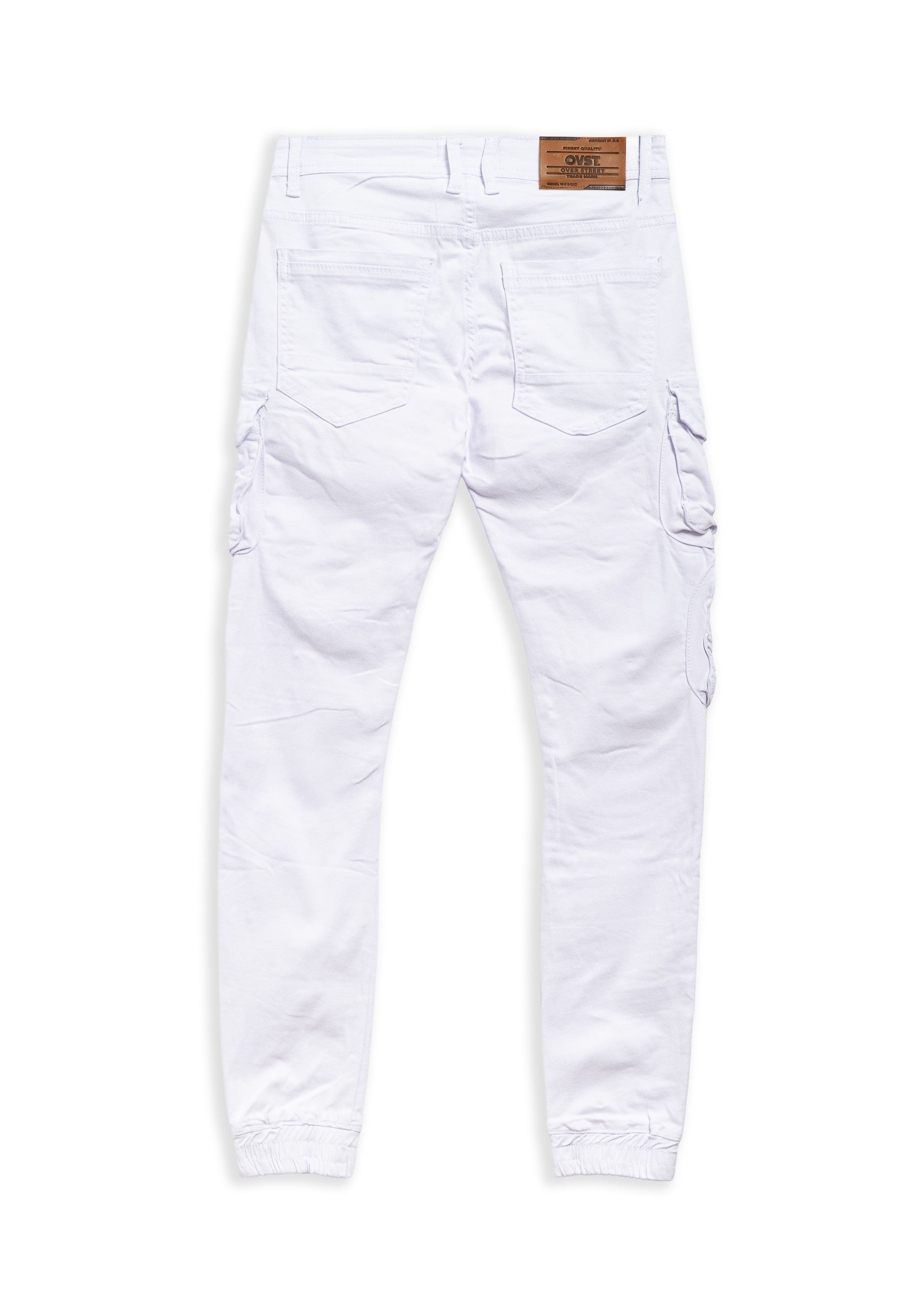 PANTALON BLANCO ZIPPED SIDE POCKETS PANT