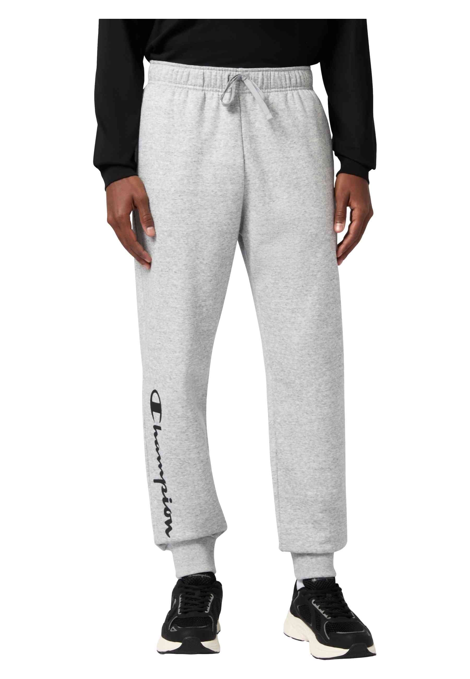 PANTALON CHAMPION GRIS BIG SCRIPT LOGO JOGGER