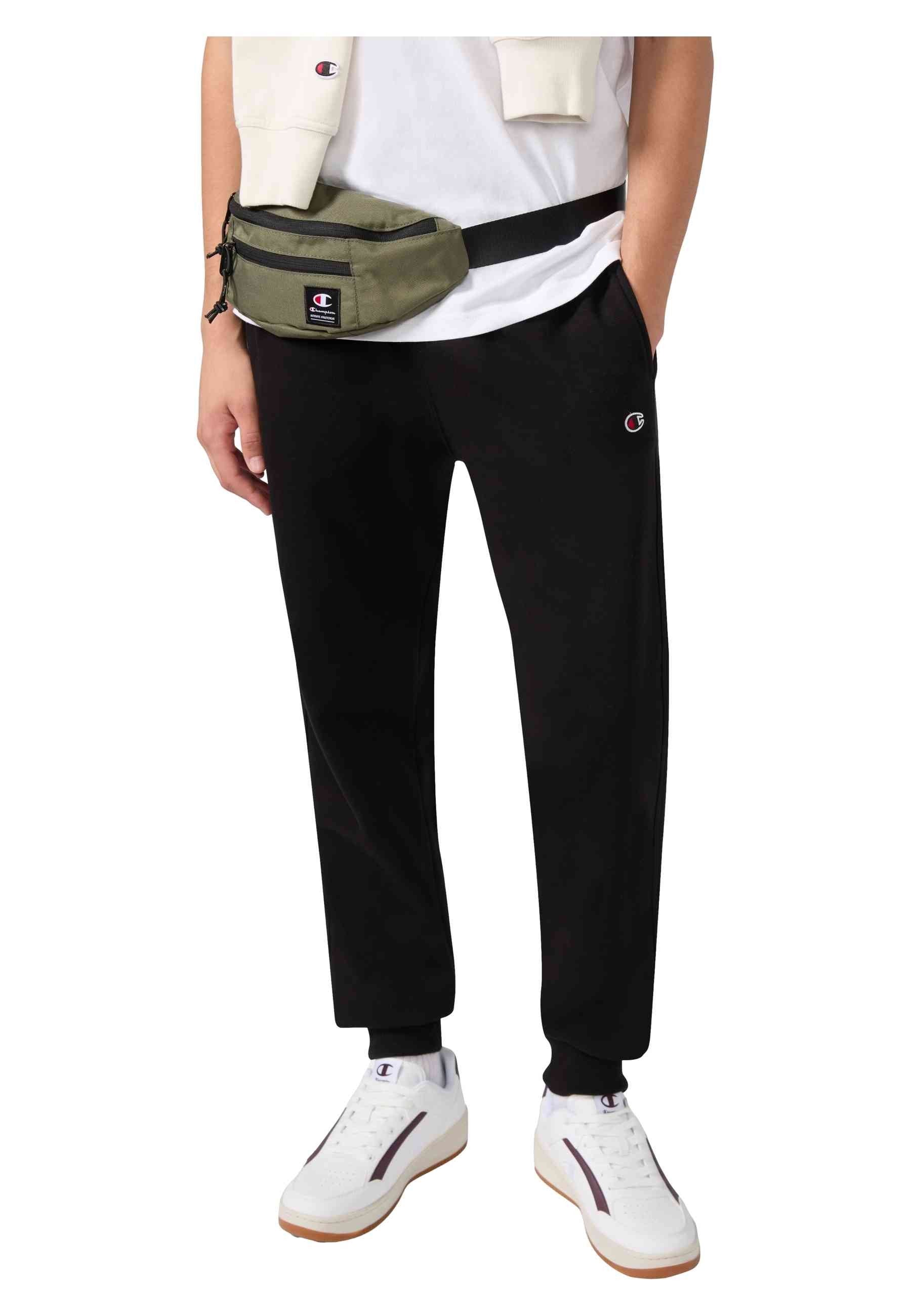 PANTALON CHAMPION NEGRO SLIM FIT HEAVYWEIGHT JOGGER SWEATPANT
