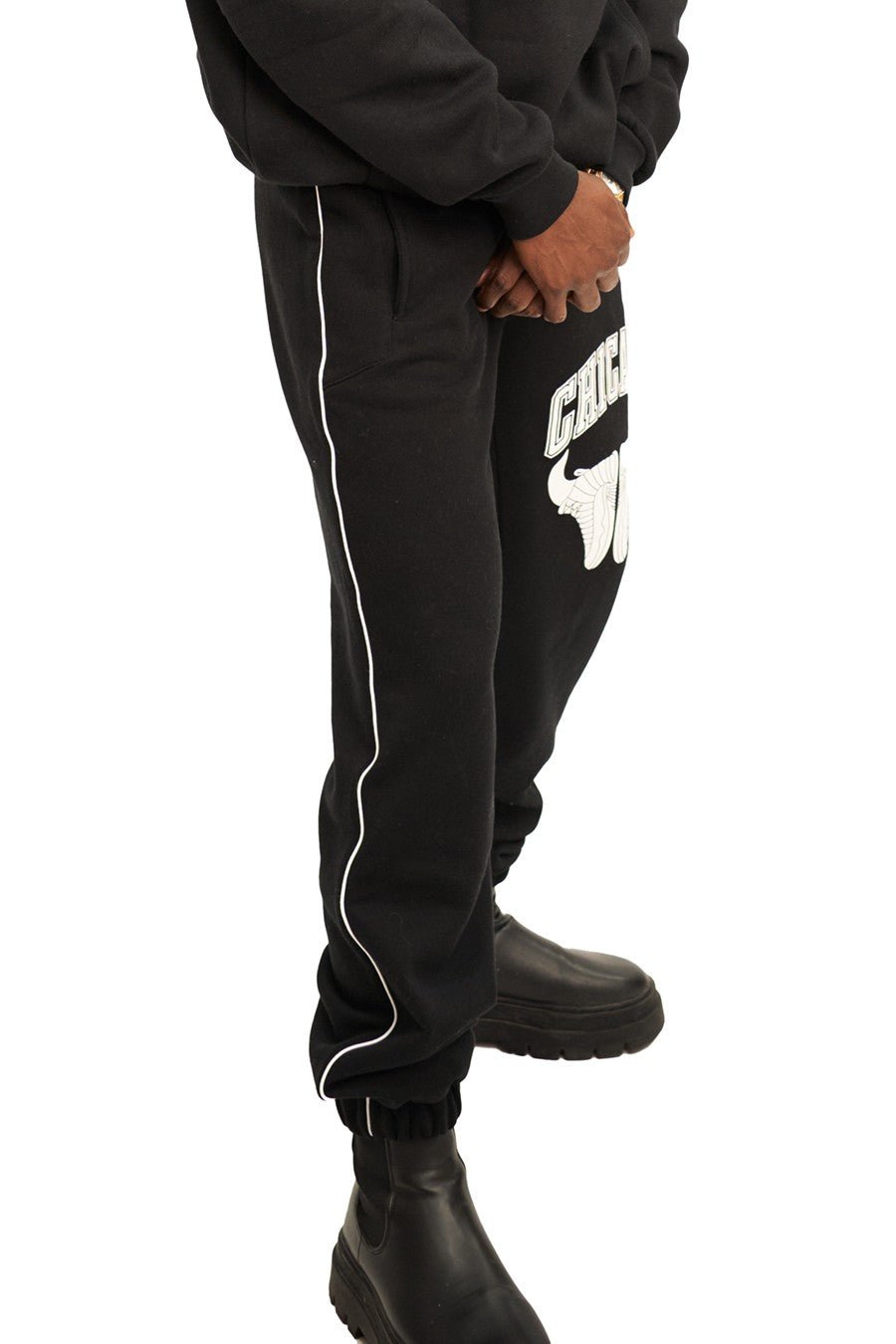PANTALON CHICAGO NEGRO BIG FACE SNEAKER PANT - AREA ZERO
