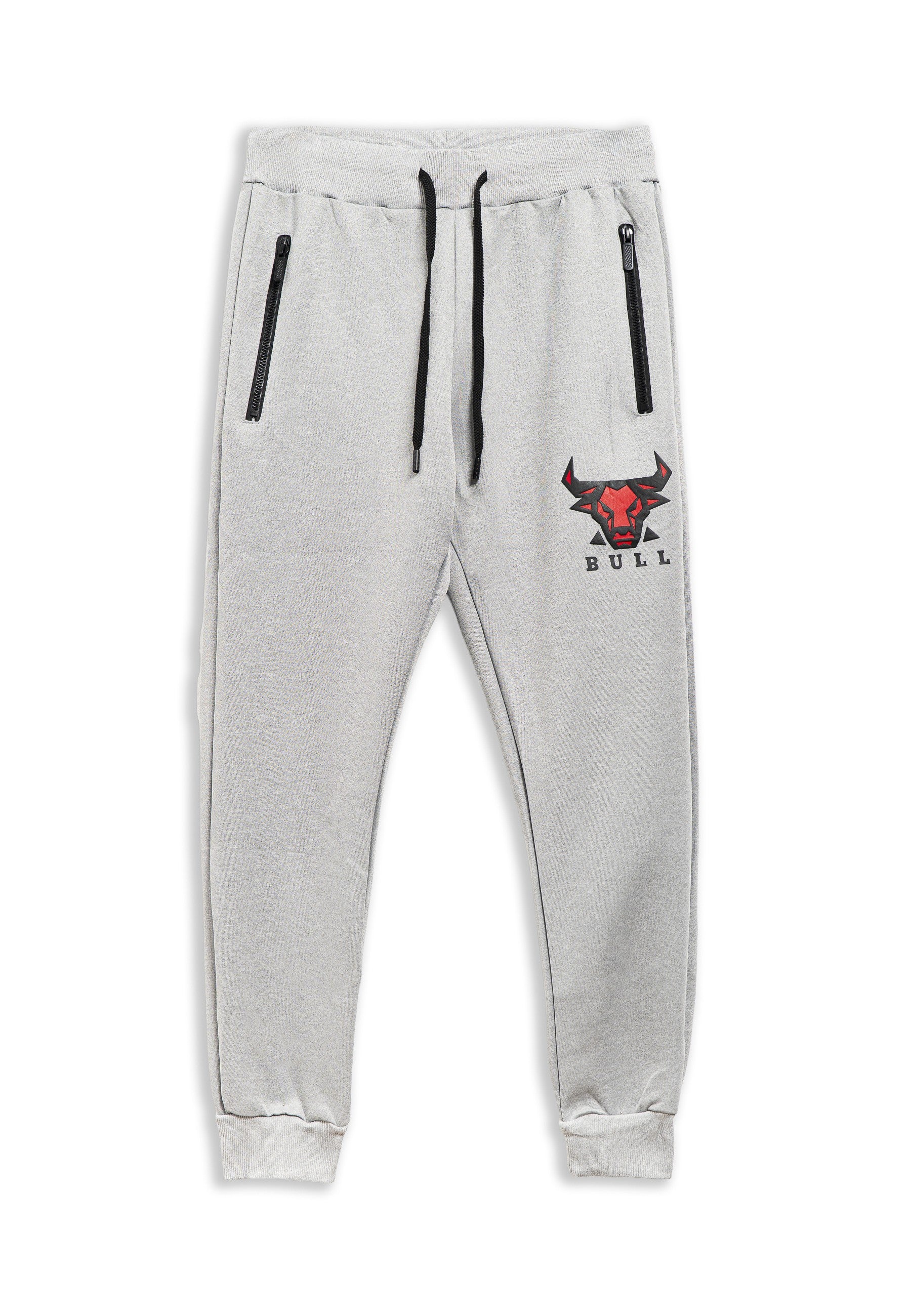 PANTALON GRIS BULL POLY TRACKPANT
