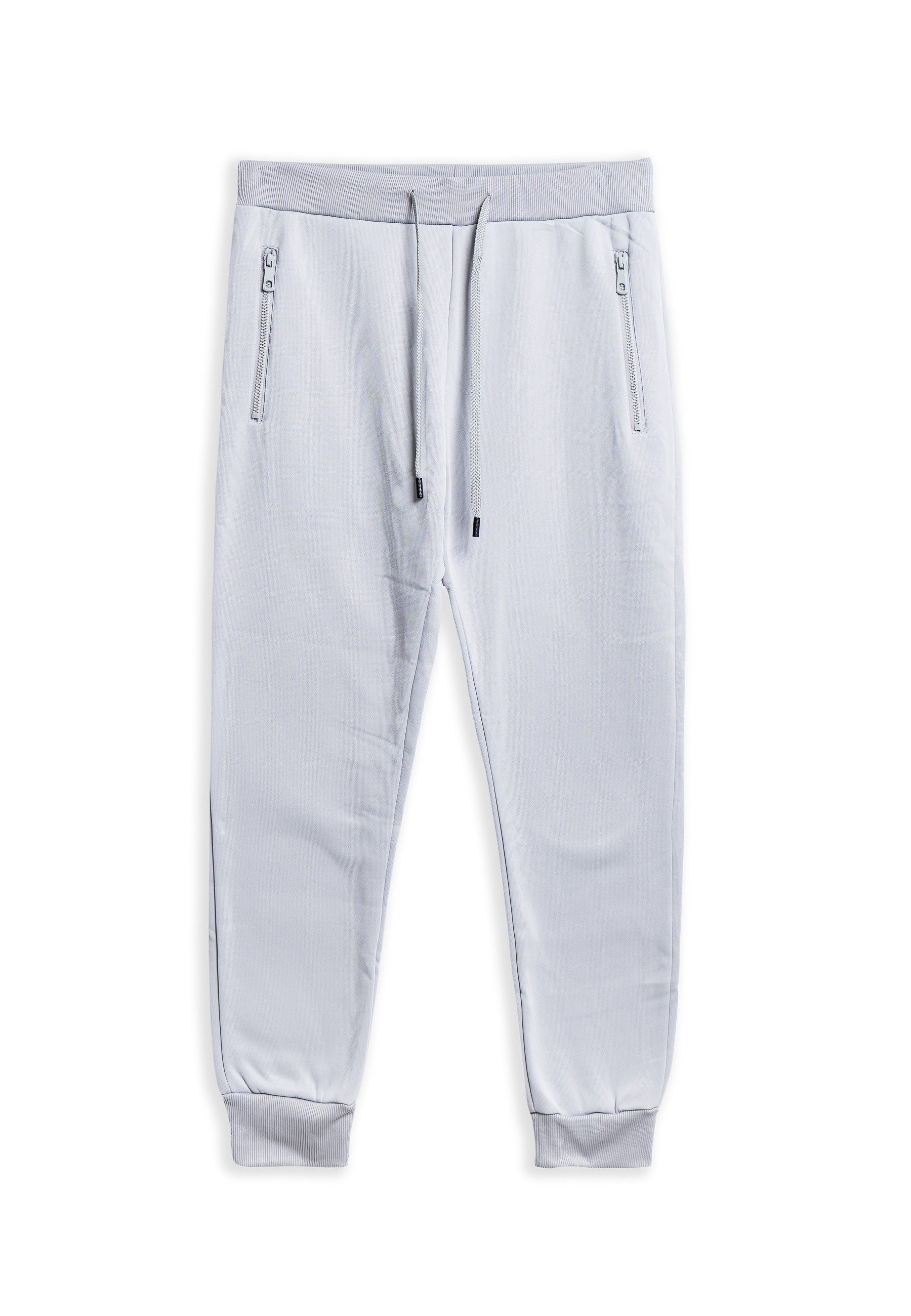 PANTALON GRIS ZIPPED POCKET BASIC JOGGER