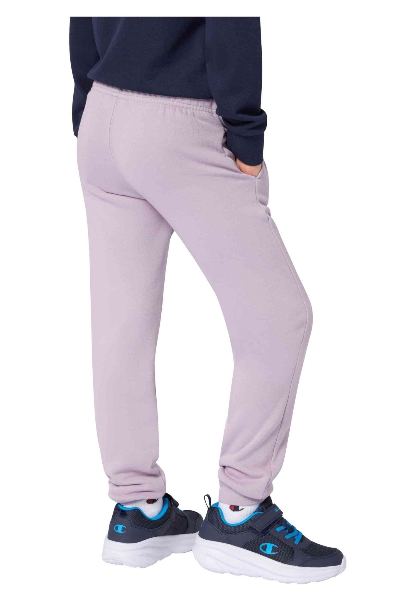 PANTALON JUNIOR CHAMPION MORADO BIG SCRIPT LOGO JOGGER - AREA ZERO