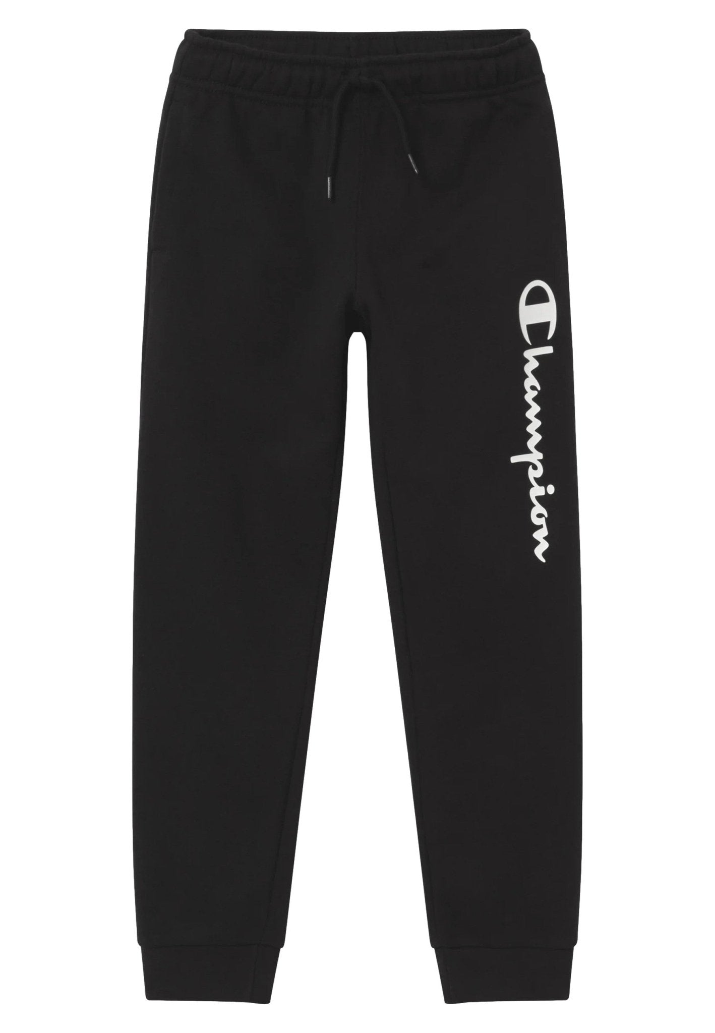 PANTALON JUNIOR CHAMPION NEGRO BIGGEST LOGO PIERNA - AREA ZERO