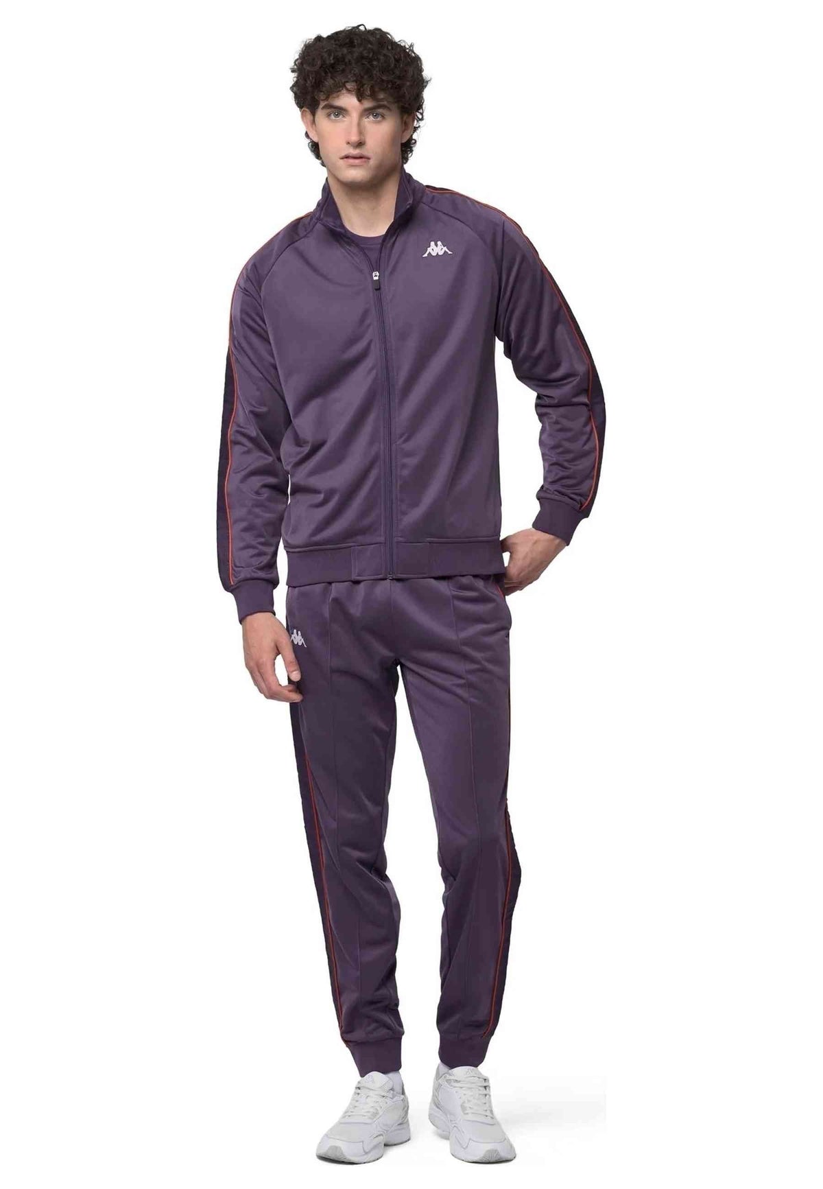 PANTALON KAPPA MORADO BANDA RASTORIA SLIM FIT PANT