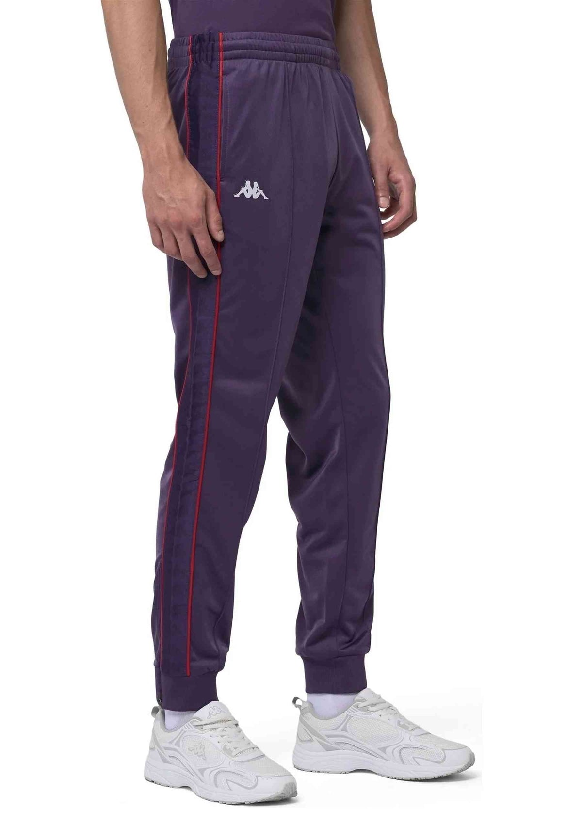 PANTALON KAPPA MORADO BANDA RASTORIA SLIM FIT PANT