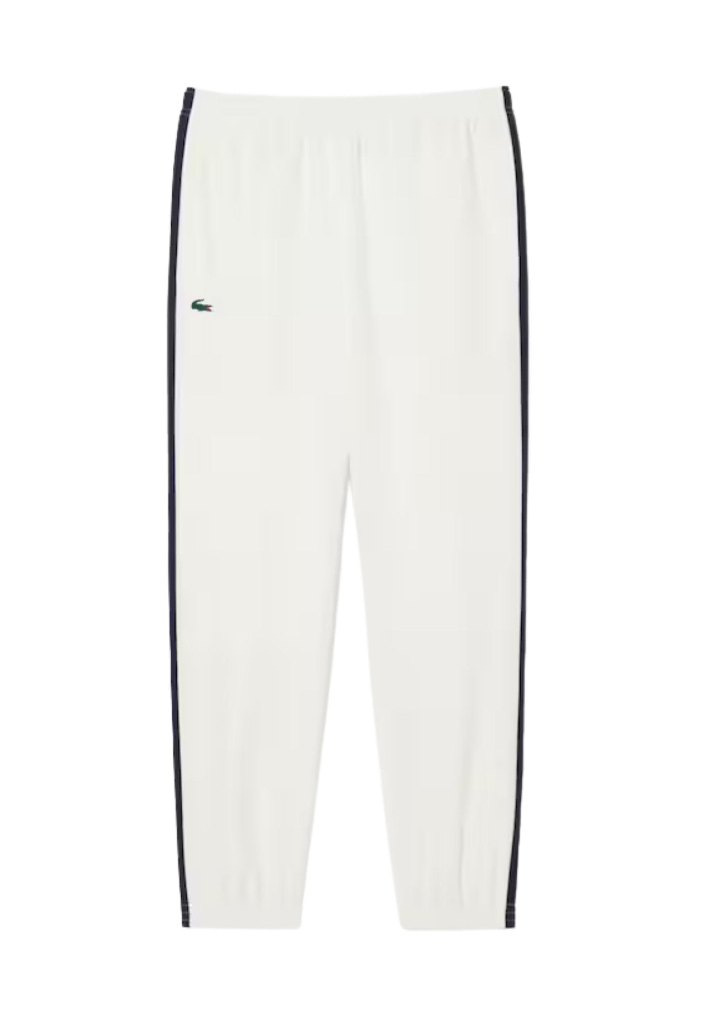 PANTALON LACOSTE BLANCO STRIPPED TENNIS TRACKPANT - AREA ZERO