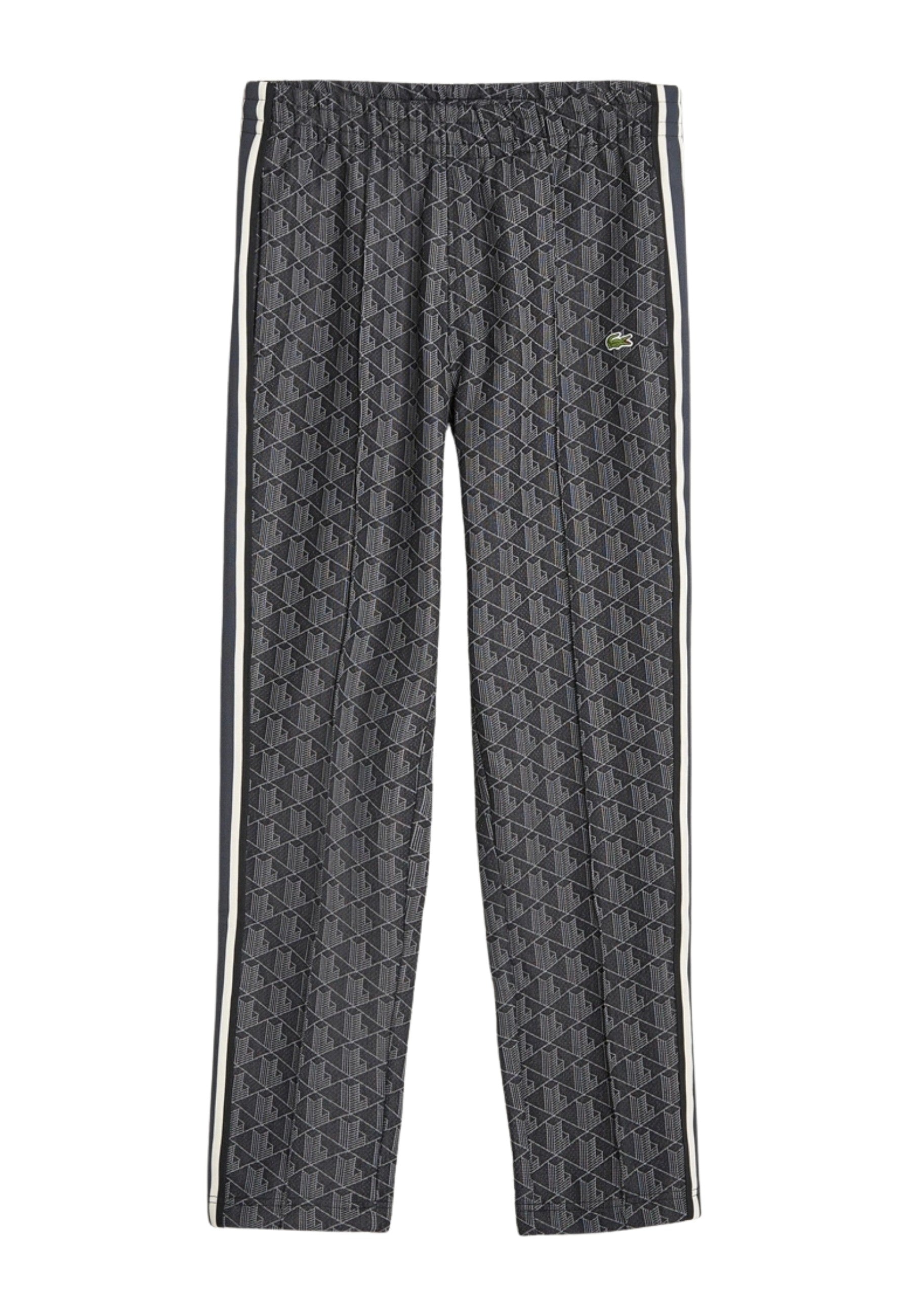 PANTALON LACOSTE NEGRO MONOGRAM TRACKPANT