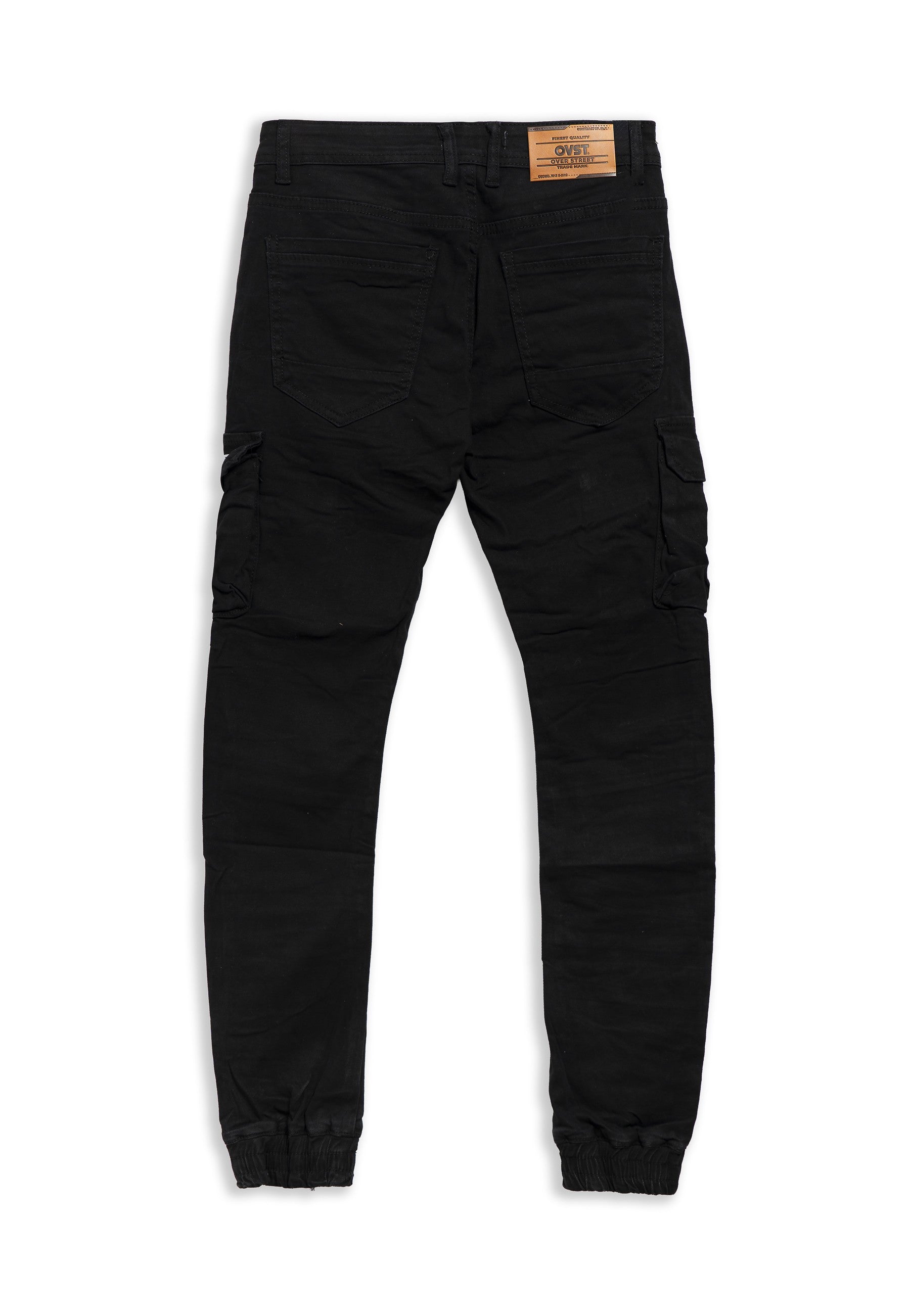 PANTALON NEGRO DENIM WEAR SIDE POCKETS PANT