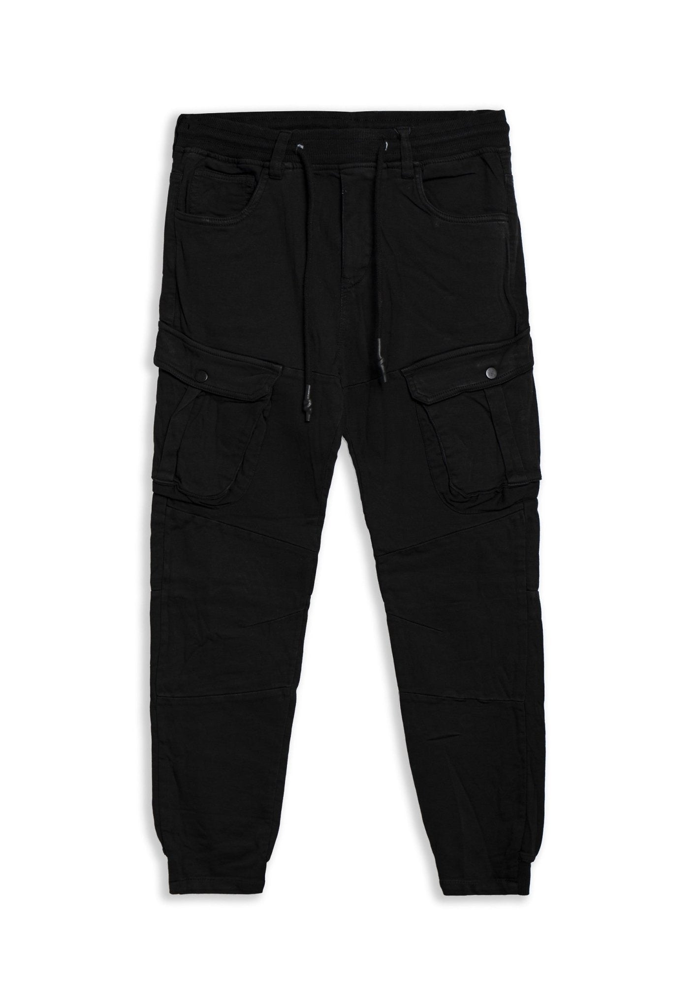 PANTALON NEGRO GOMAS SIDE POCKETS PANT - AREA ZERO