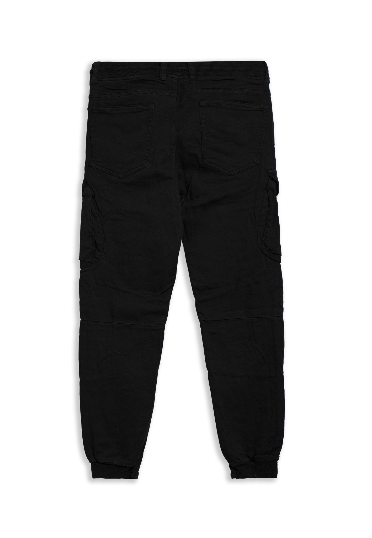 PANTALON NEGRO GOMAS SIDE POCKETS PANT - AREA ZERO