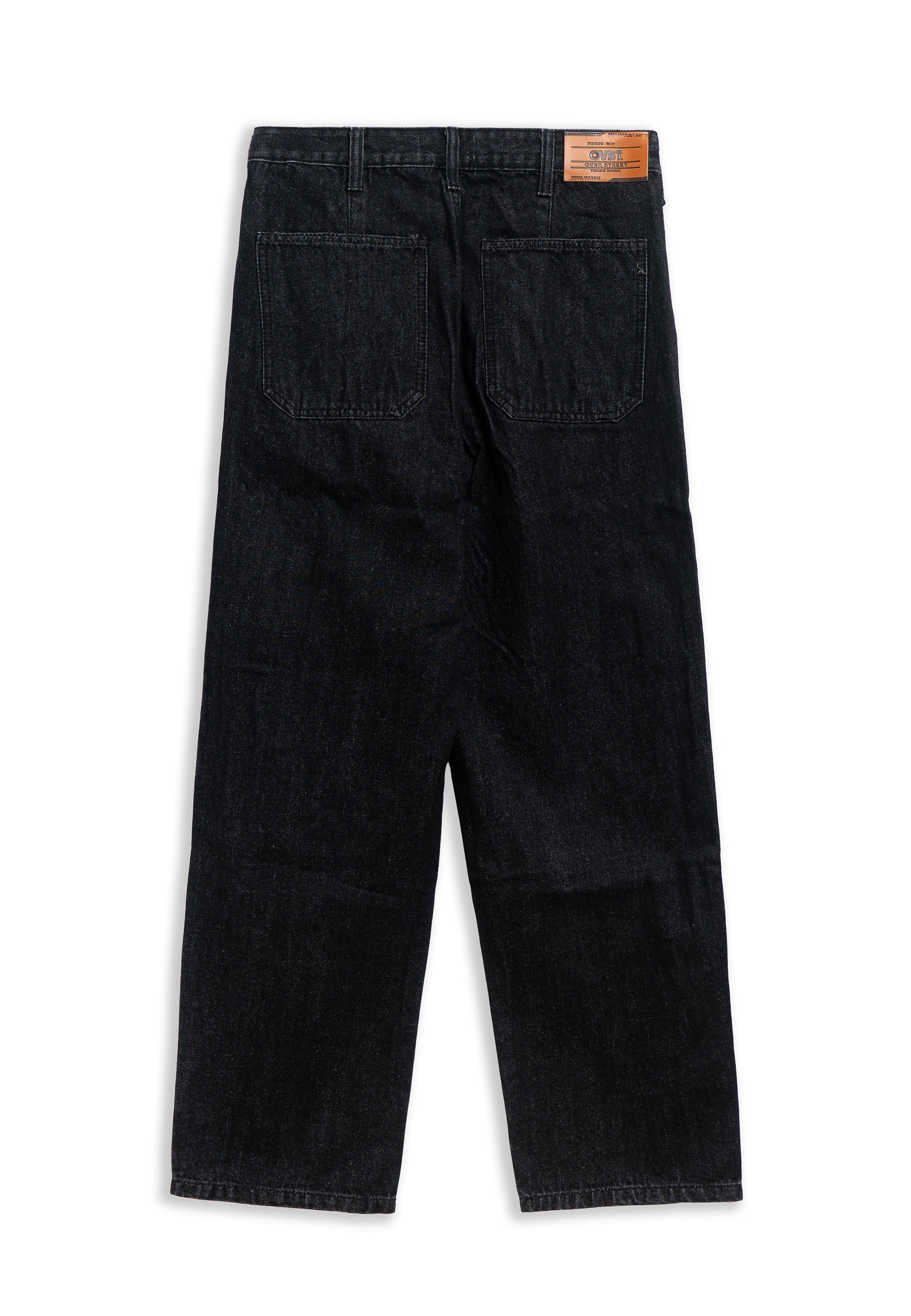 PANTALON NEGRO JASPEADO WIDE LEG PANTT