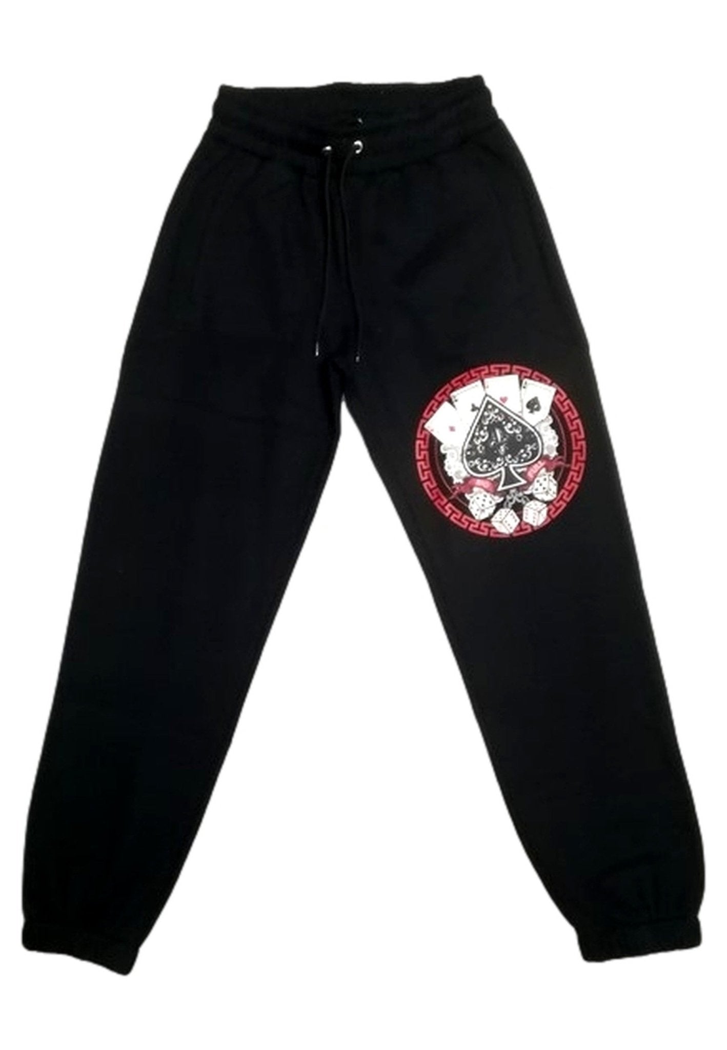 PANTALON NEGRO POKER JOGGER PANTS - AREA ZERO