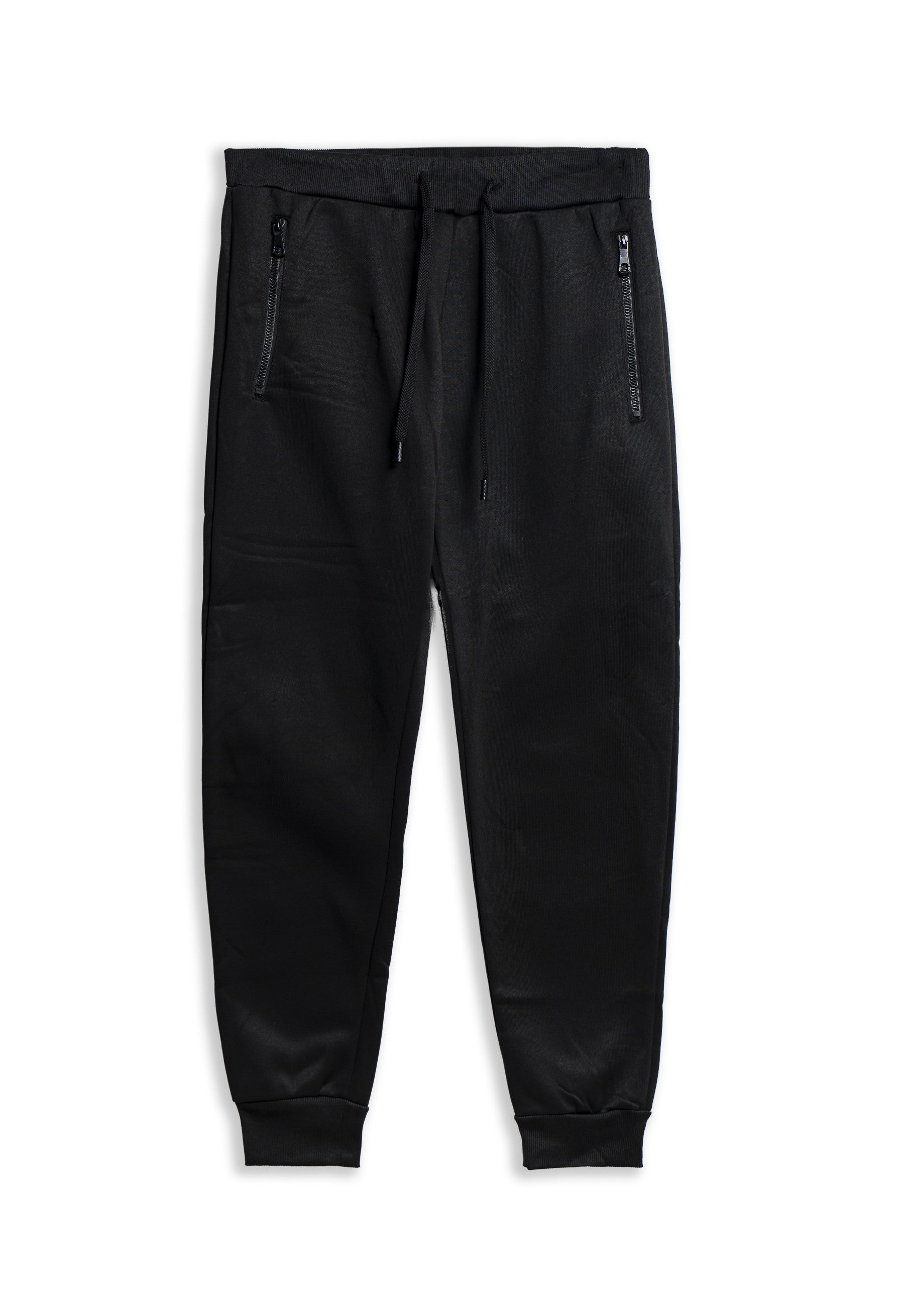PANTALON NEGRO ZIPPED POCKET BASIC JOGGER