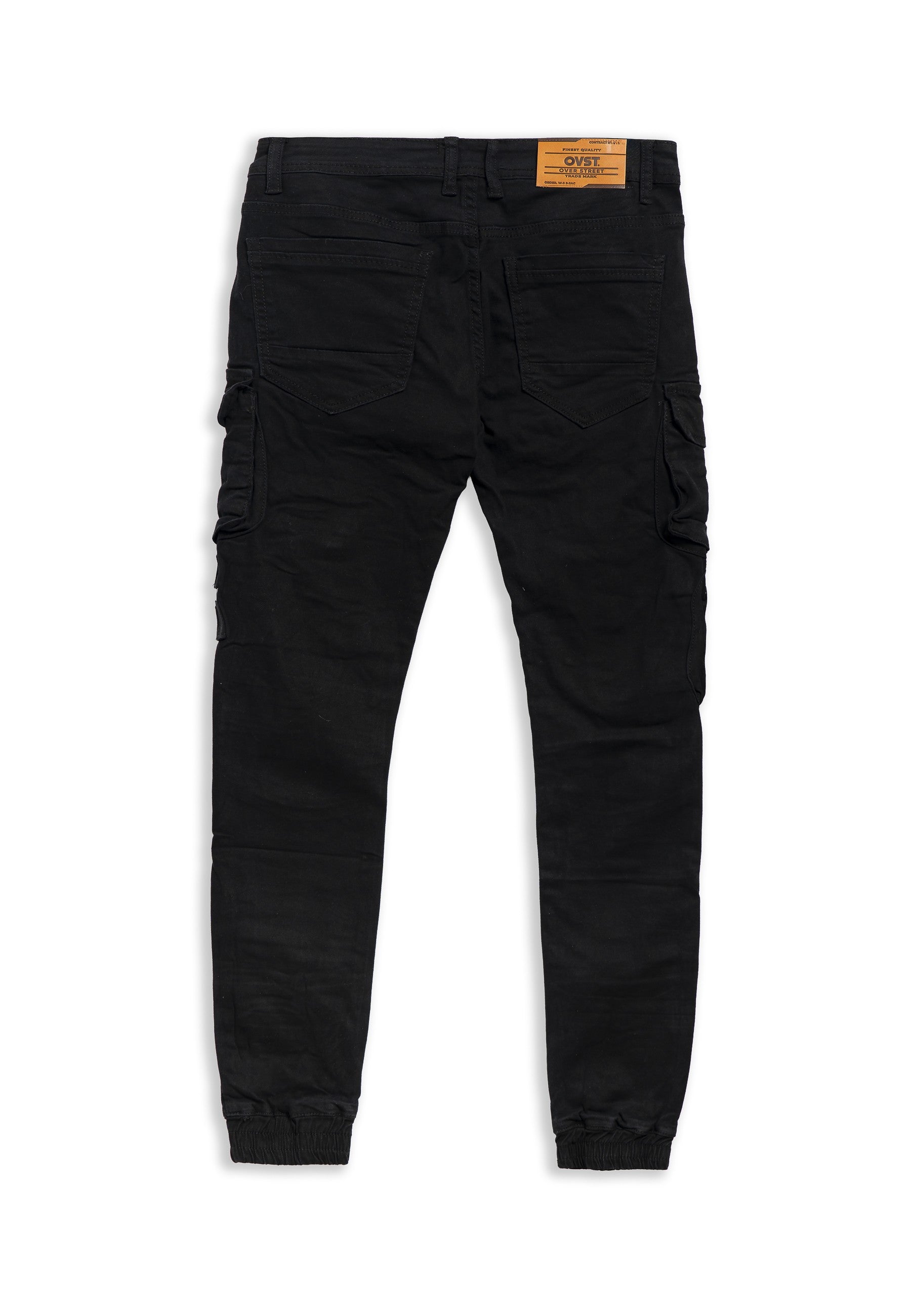 PANTALON NEGRO ZIPPED SIDE POCKETS PANT