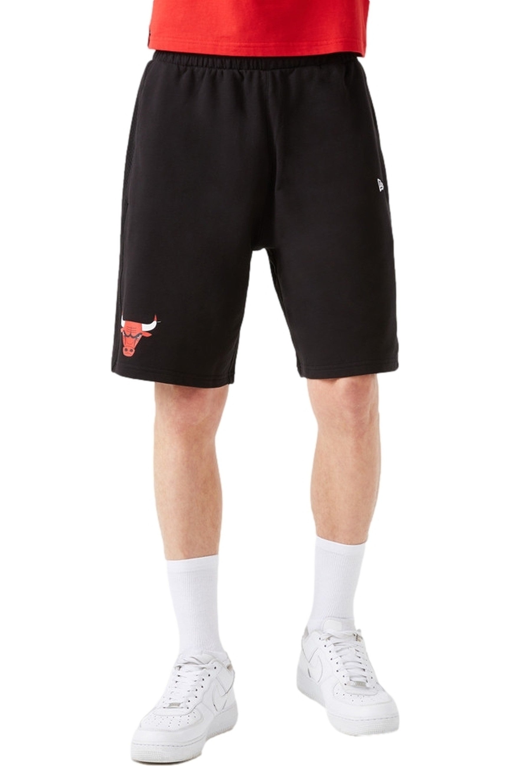 PANTALON NEW ERA NEGRO BULLS NBA TEAM LOGO SHORT CHIBUL