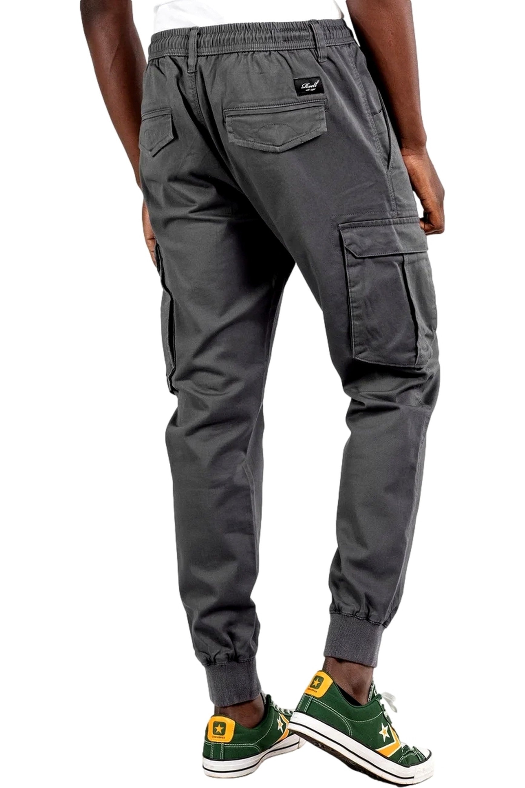 PANTALON REEL ANTRACITA REFLEX RIB CARGO VULCAN GREY