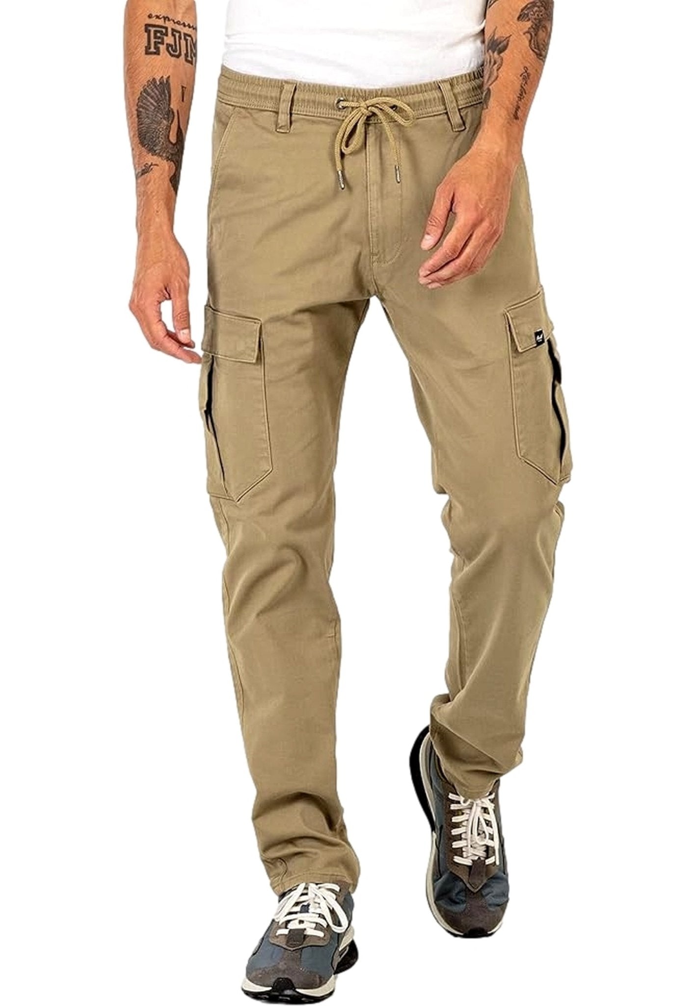 PANTALON REEL BEIGE REFLEX EASY CARGO REGULAR PANT - AREA ZERO