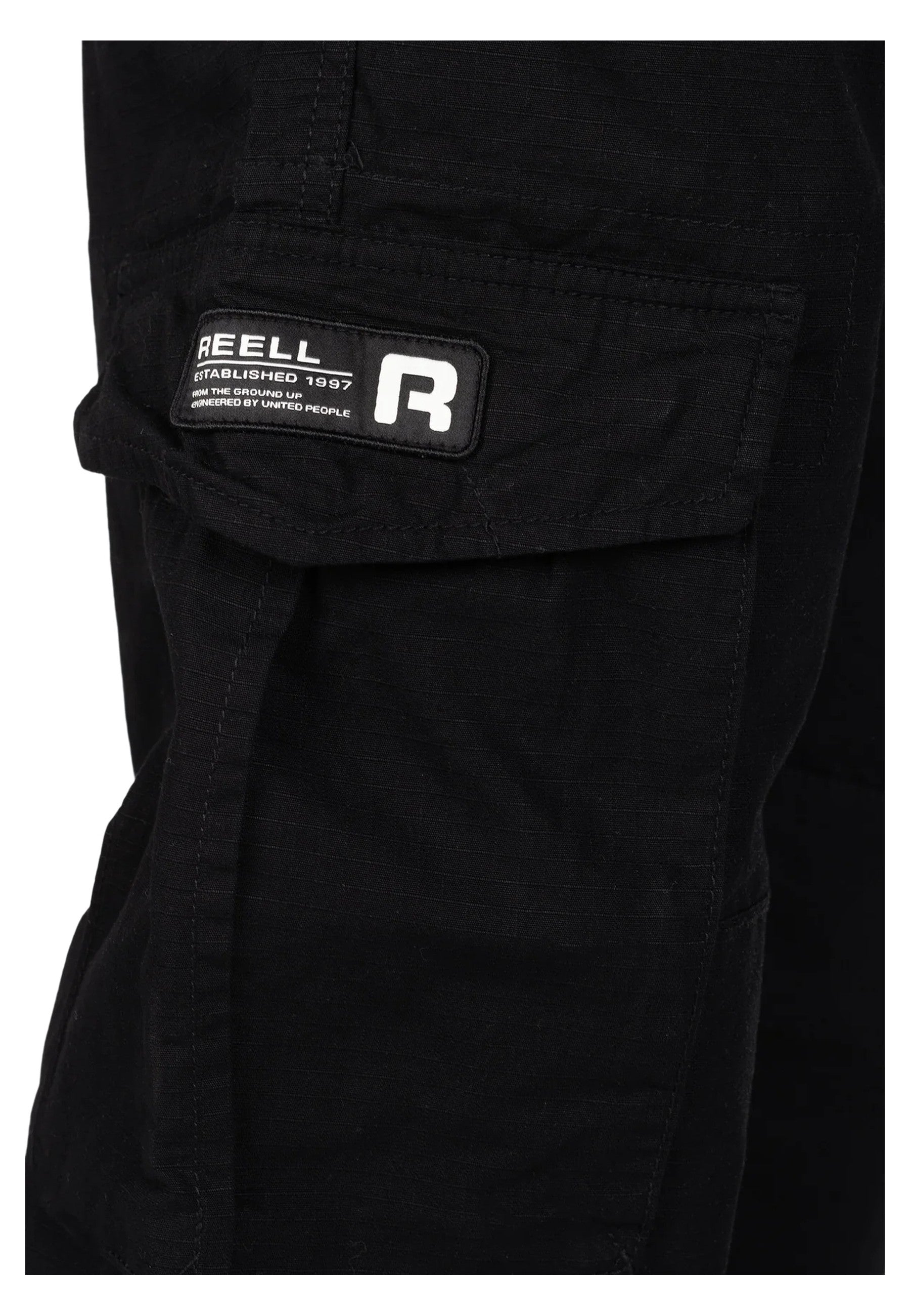 PANTALON REEL NEGRO RIPSTOP CARGO PANT