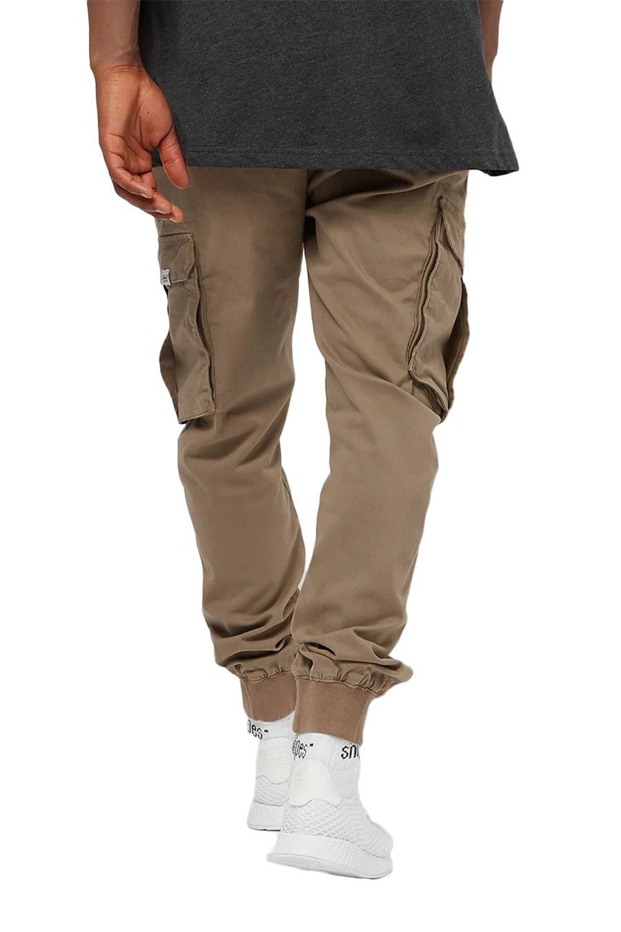 PANTALON REEL REFLEX RIB CARGO DARK SAND - AREA ZERO