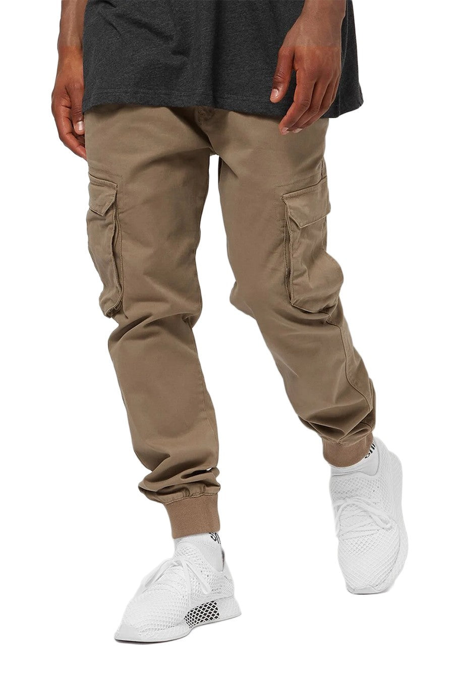 PANTALON REEL REFLEX RIB CARGO DARK SAND