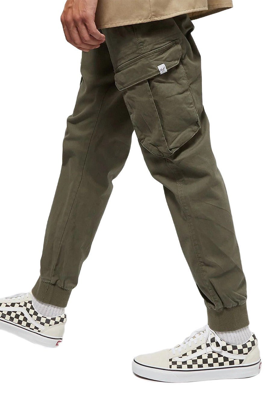 PANTALON REEL REFLEX RIB CARGO OLIVE - AREA ZERO