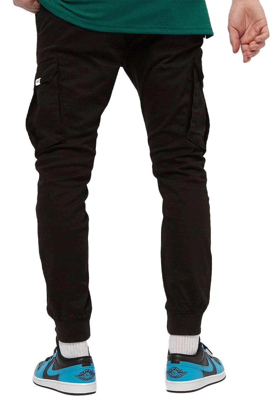 PANTALON REELL REFLEX RIB CARGO NEGRO
