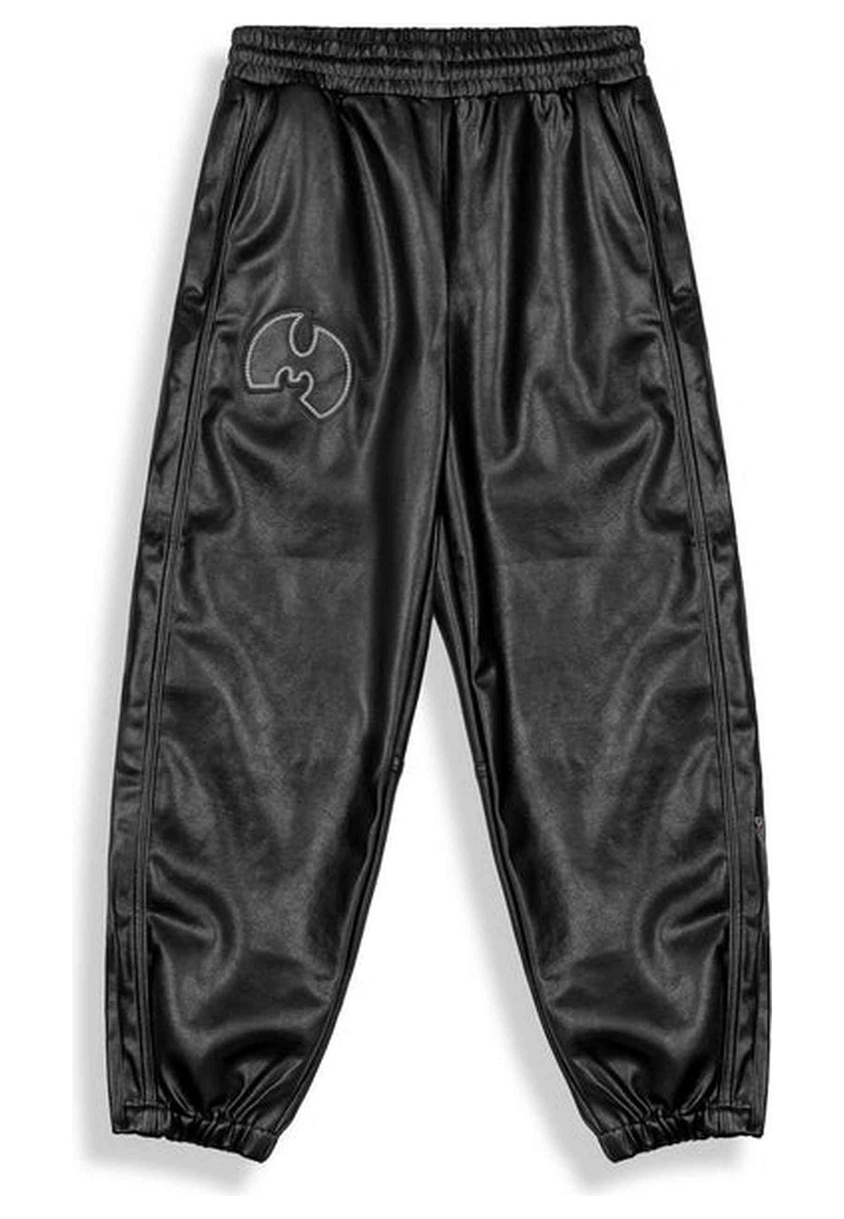 pantalón Grimey Tical PU Leather Track Pants negro - vista 3