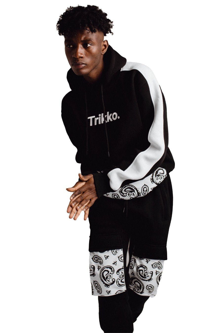 PANTALON TRIKKO NEGRO BANDANA POCKETS PANT - AREA ZERO