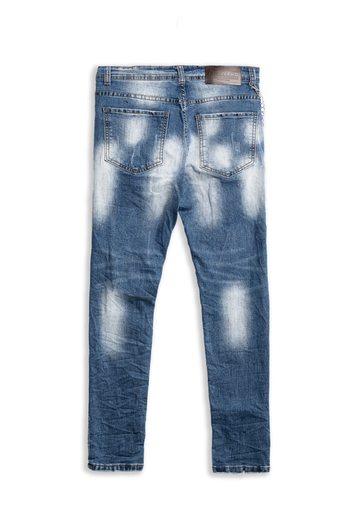 PANTALON VAQUERO MOJADO GASTADO FIFTH SCRATCHED PANT - AREA ZERO