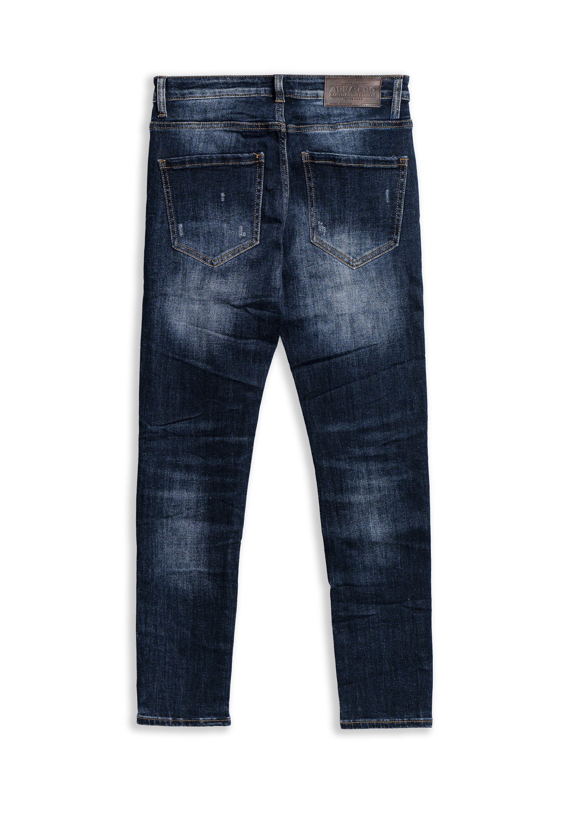 PANTALON VAQUERO MOJADO GASTADO WHITE PAINTED PANT