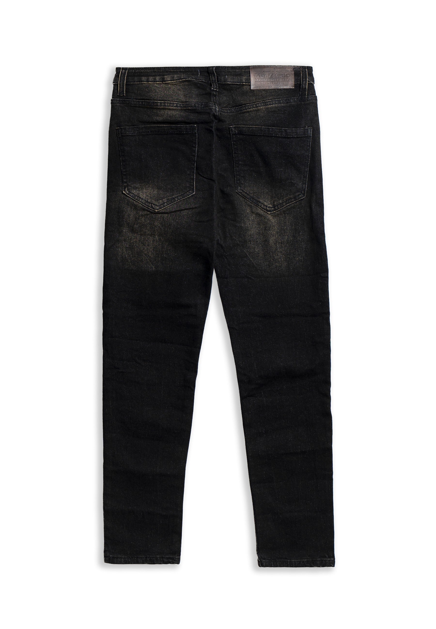 PANTALON VAQUERO NEGRO GASTADO RUSTED PAINTED PANT