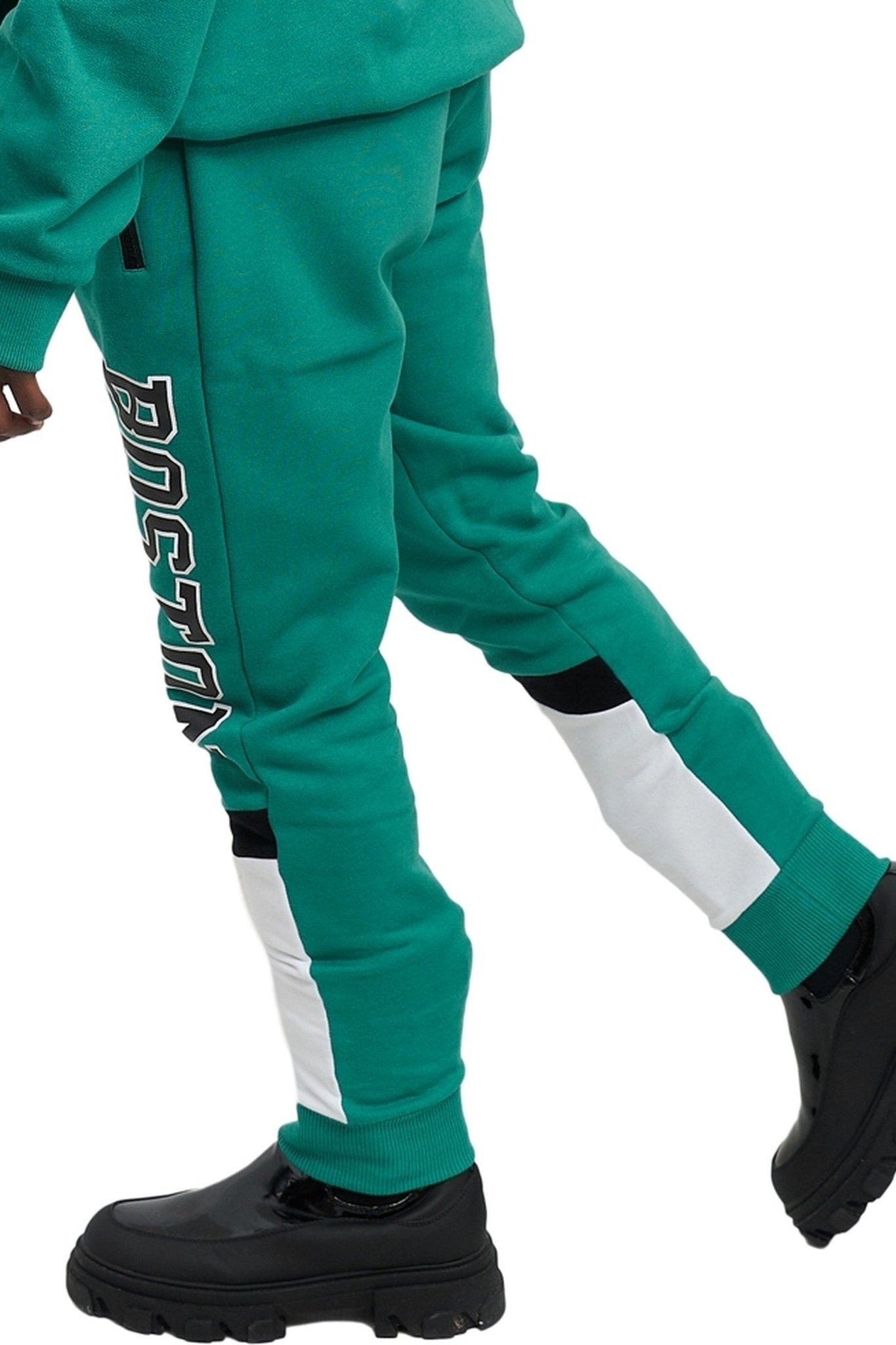 PANTALON VERDE BOSTON 00 STRIPED JOGGER PANT - AREA ZERO