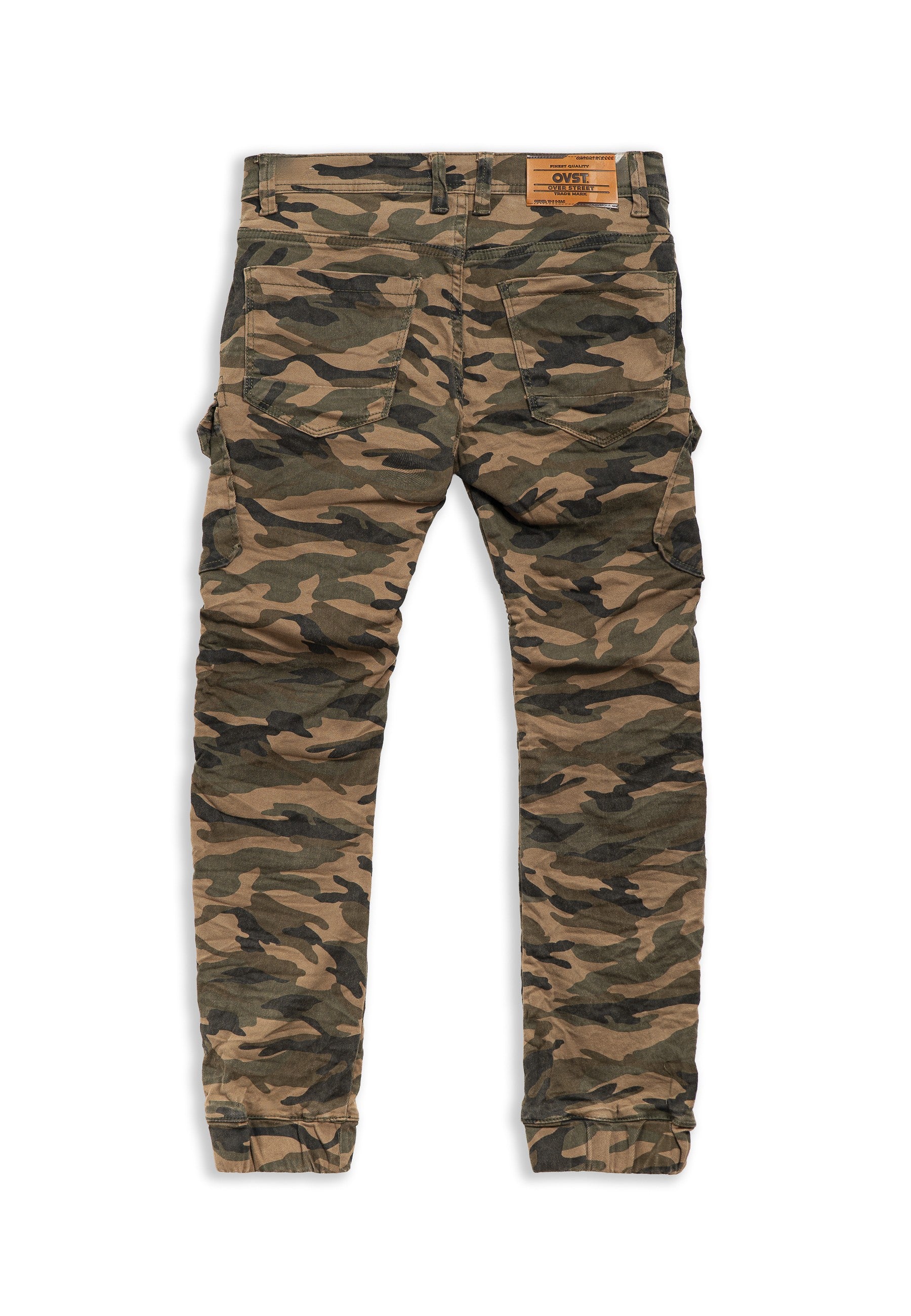 PANTALON VERDE CAMUFLAJE SIDE POCKETS PANT